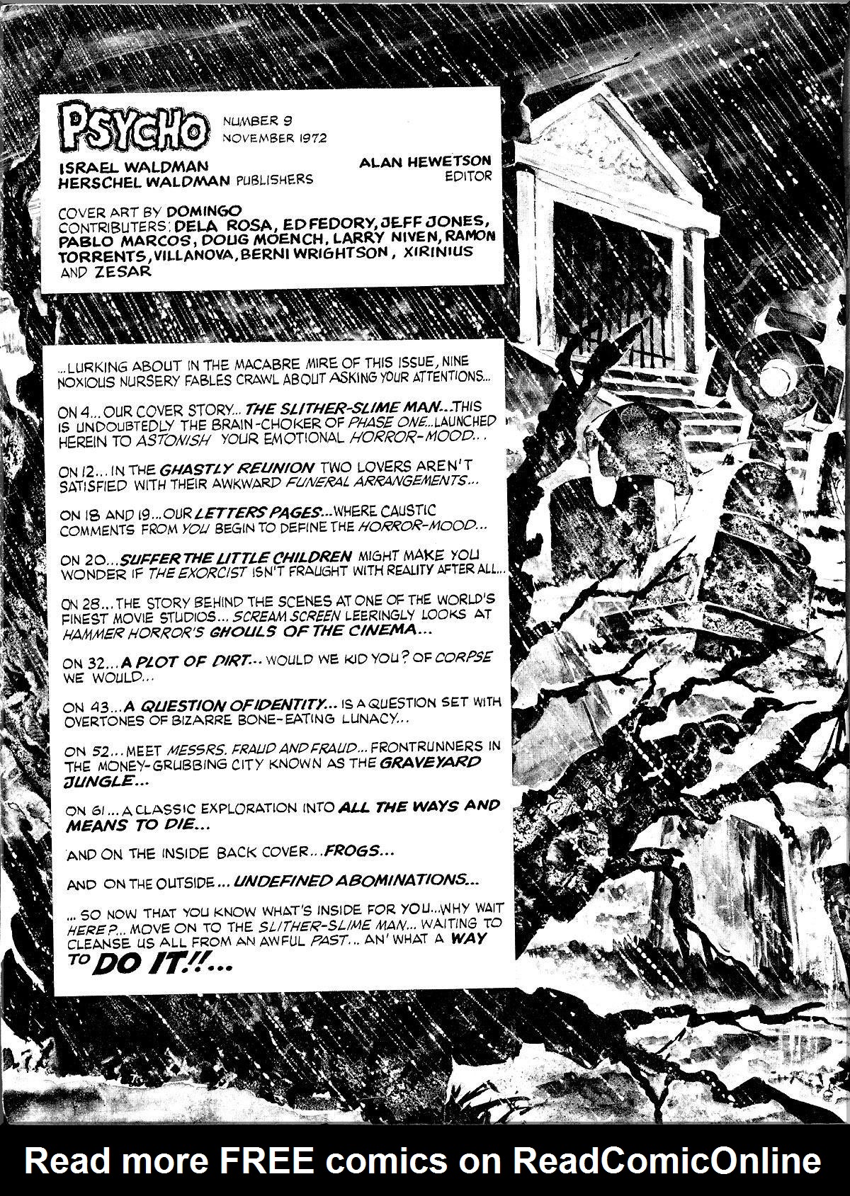 Read online Psycho comic -  Issue #9 - 2