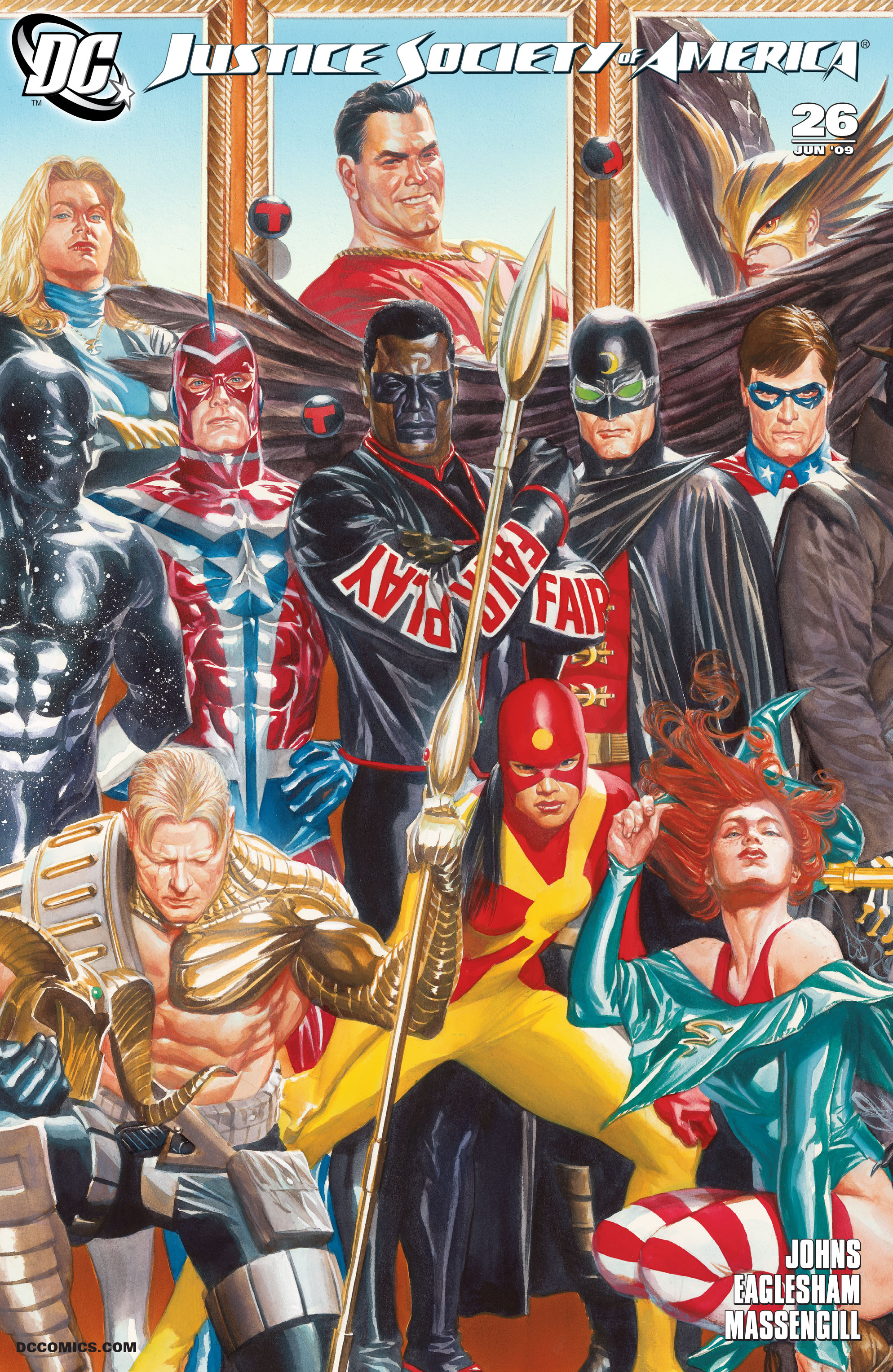 Read online Justice Society of America (2007) comic -  Issue #26 - 1