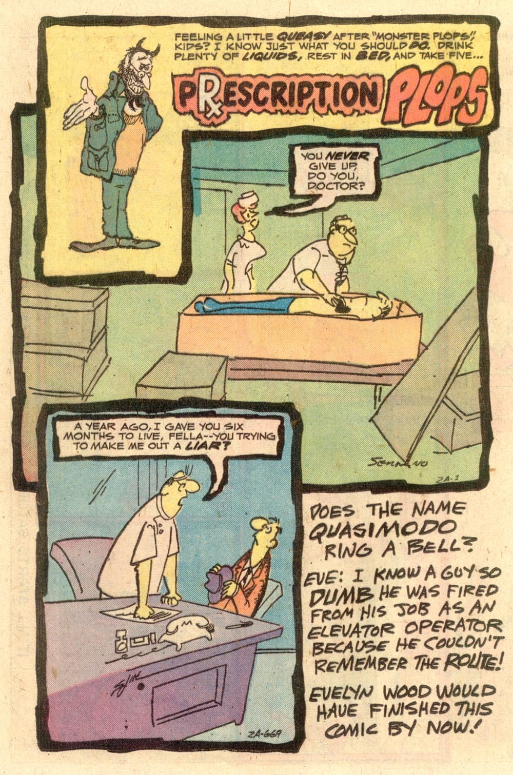 Read online Plop! comic -  Issue #24 - 27