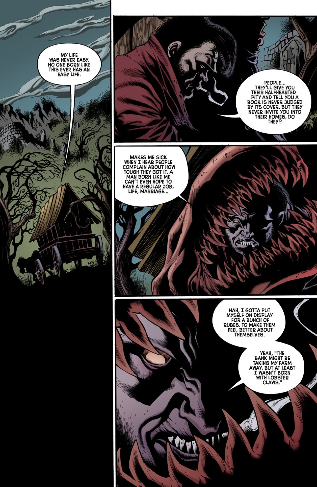 Read online Billy the Kid's Old Timey Oddities and the Orm of Loch Ness comic -  Issue #3 - 3