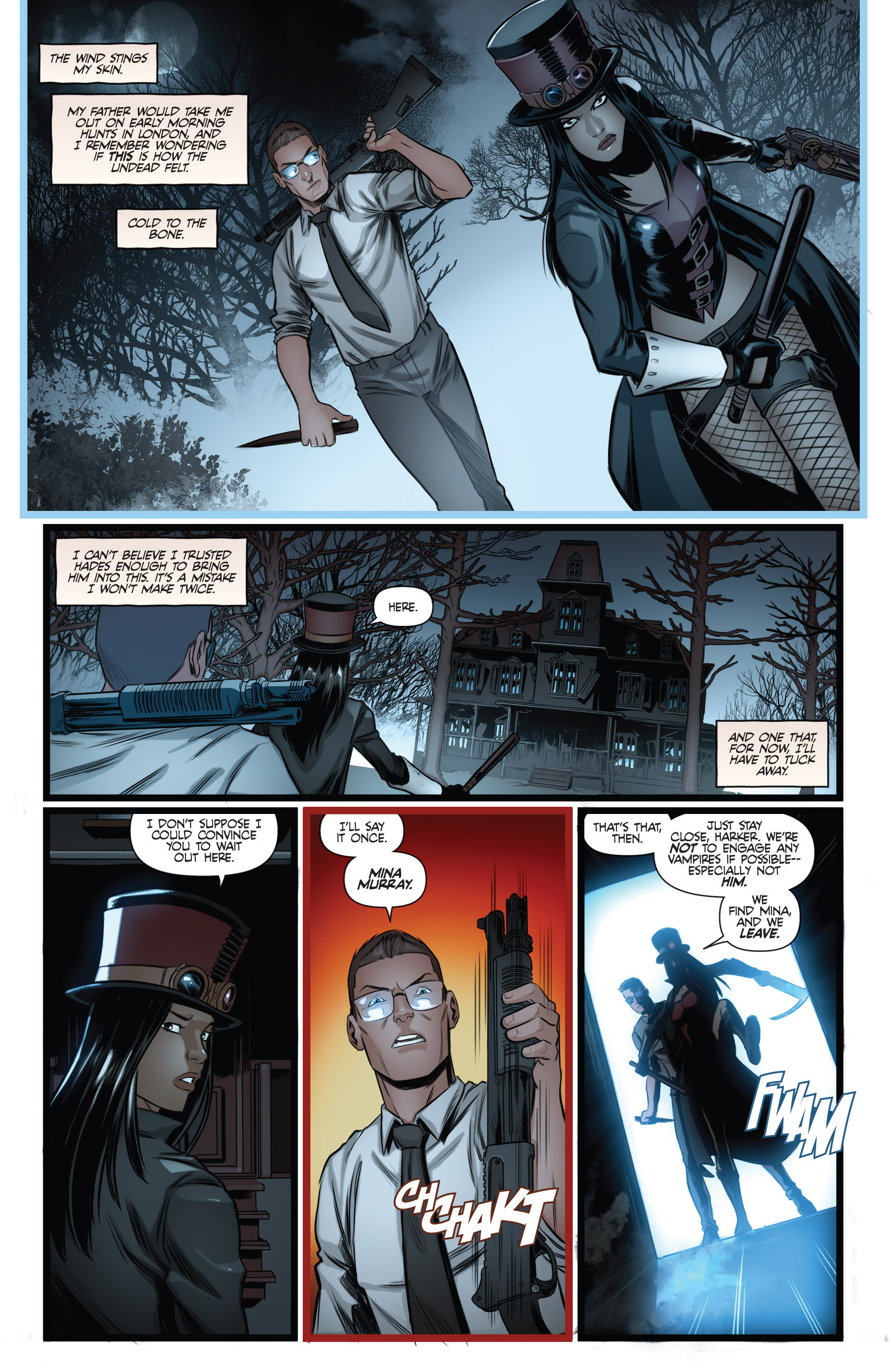Read online Grimm Fairy Tales presents Van Helsing vs. Dracula comic -  Issue #2 - 3