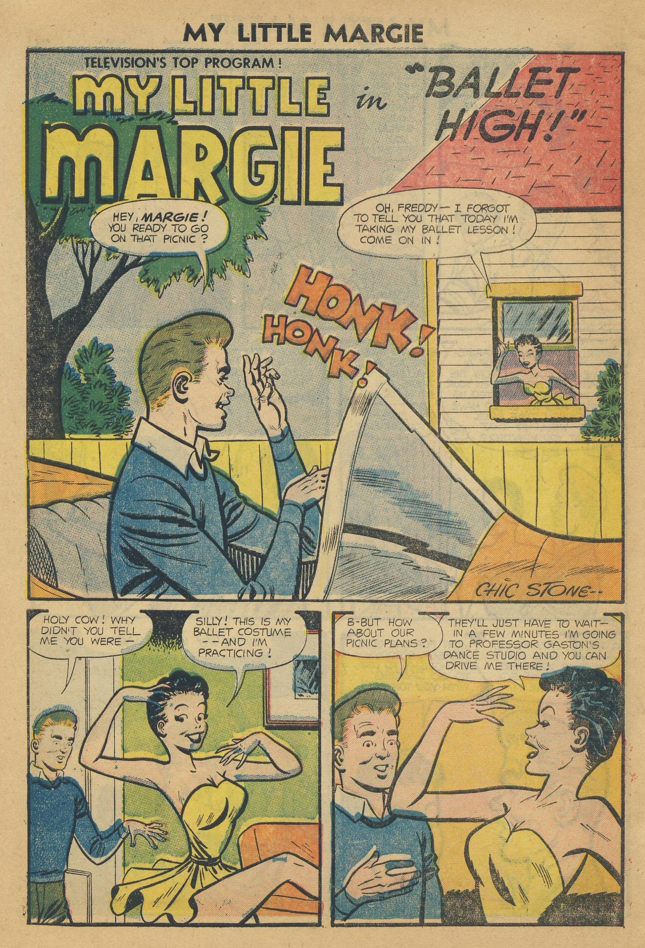 Read online My Little Margie (1954) comic -  Issue #4 - 10