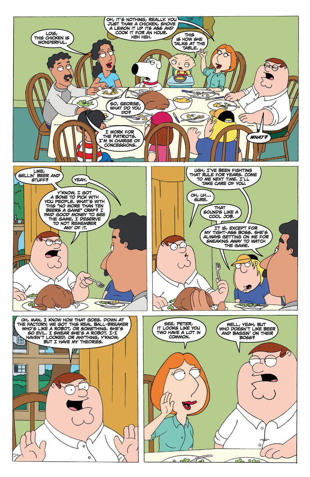 Read online Family Guy comic -  Issue #3 - 17
