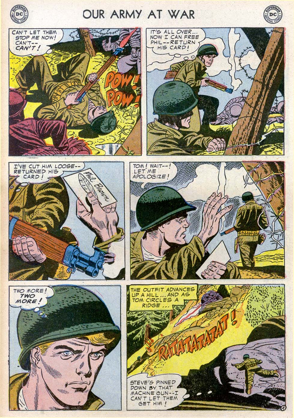 Read online Our Army at War (1952) comic -  Issue #30 - 14