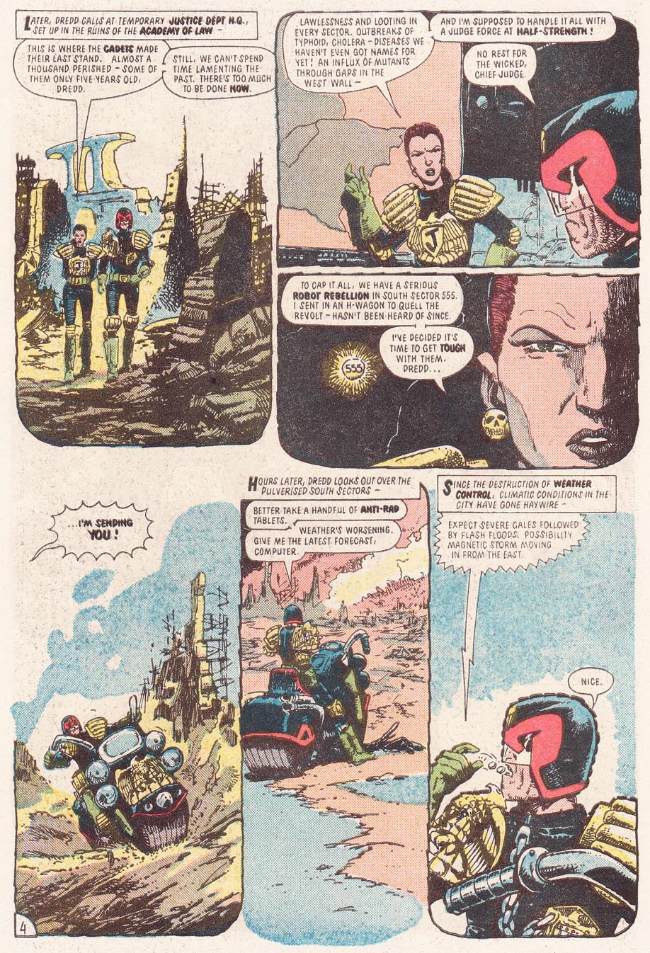 Read online Judge Dredd (1983) comic -  Issue #30 - 6