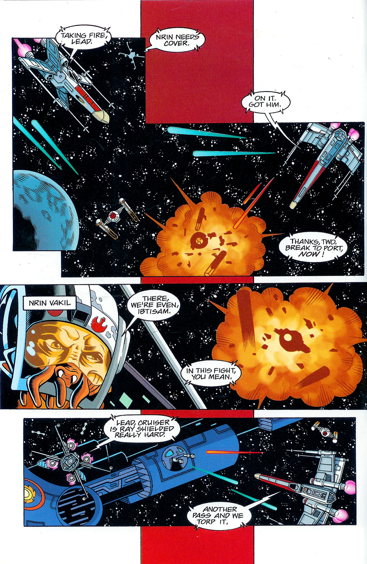 Read online Star Wars: X-Wing Rogue Squadron comic -  Issue #28 - 5