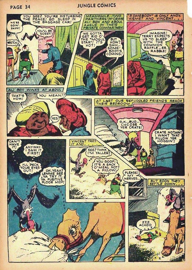 Read online Jungle Comics comic -  Issue #24 - 36