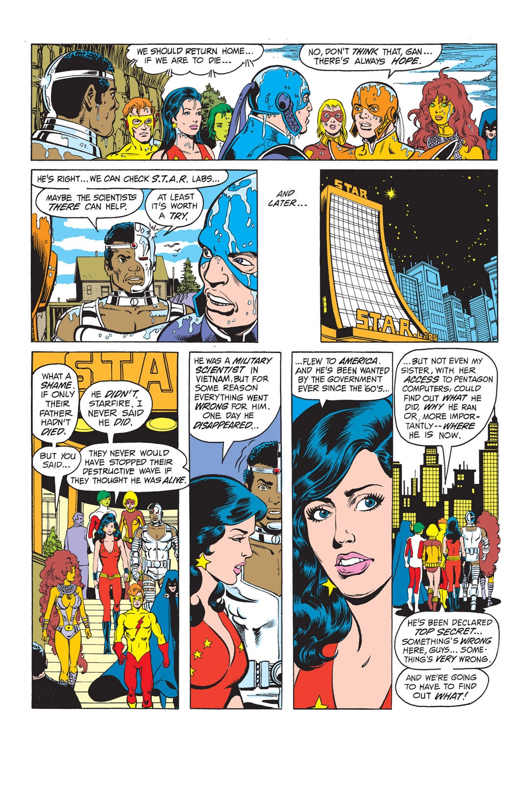 Read online The New Teen Titans (1980) comic -  Issue #32 - 25
