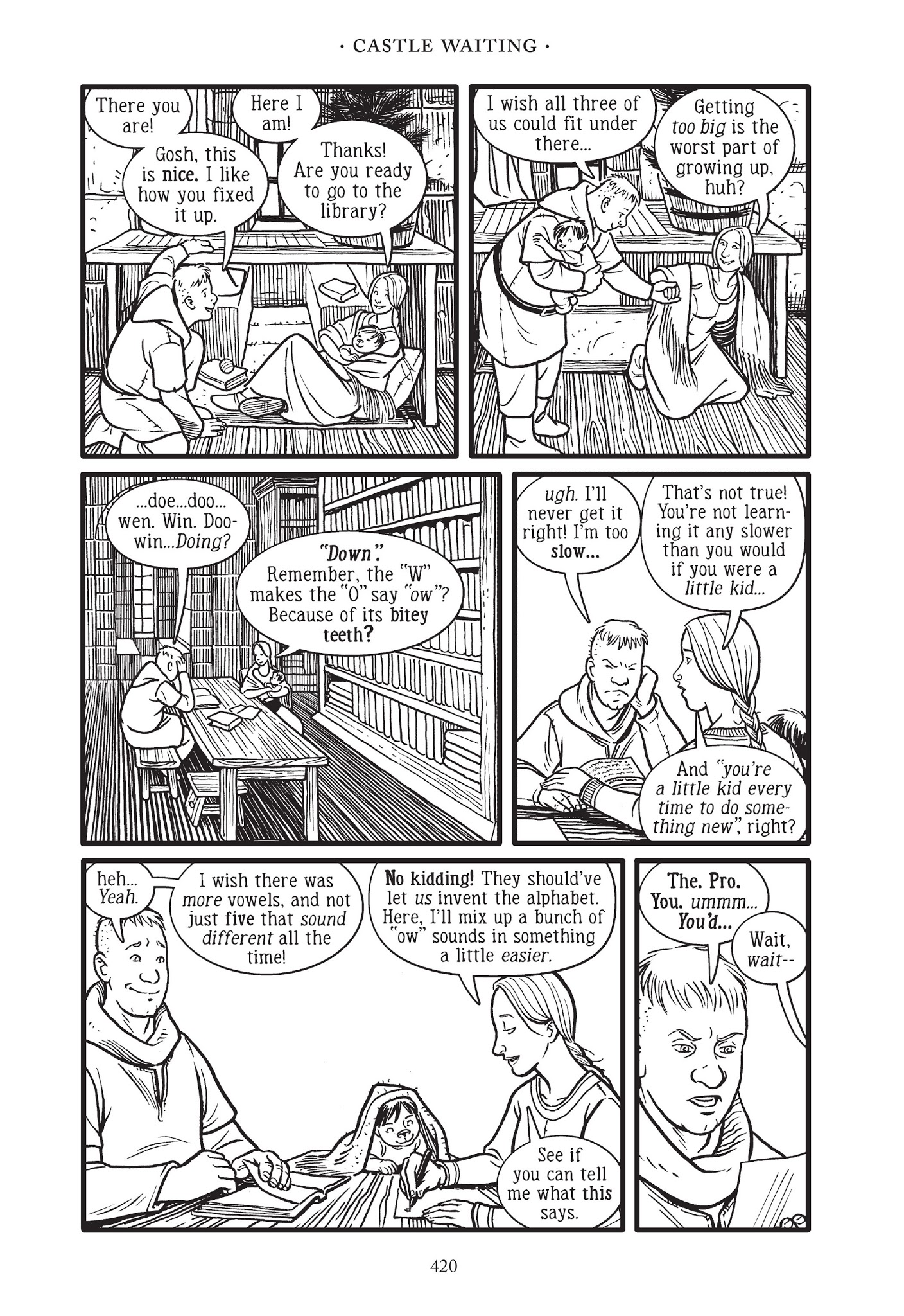 Read online Castle Waiting comic -  Issue # TPB 2 - 405