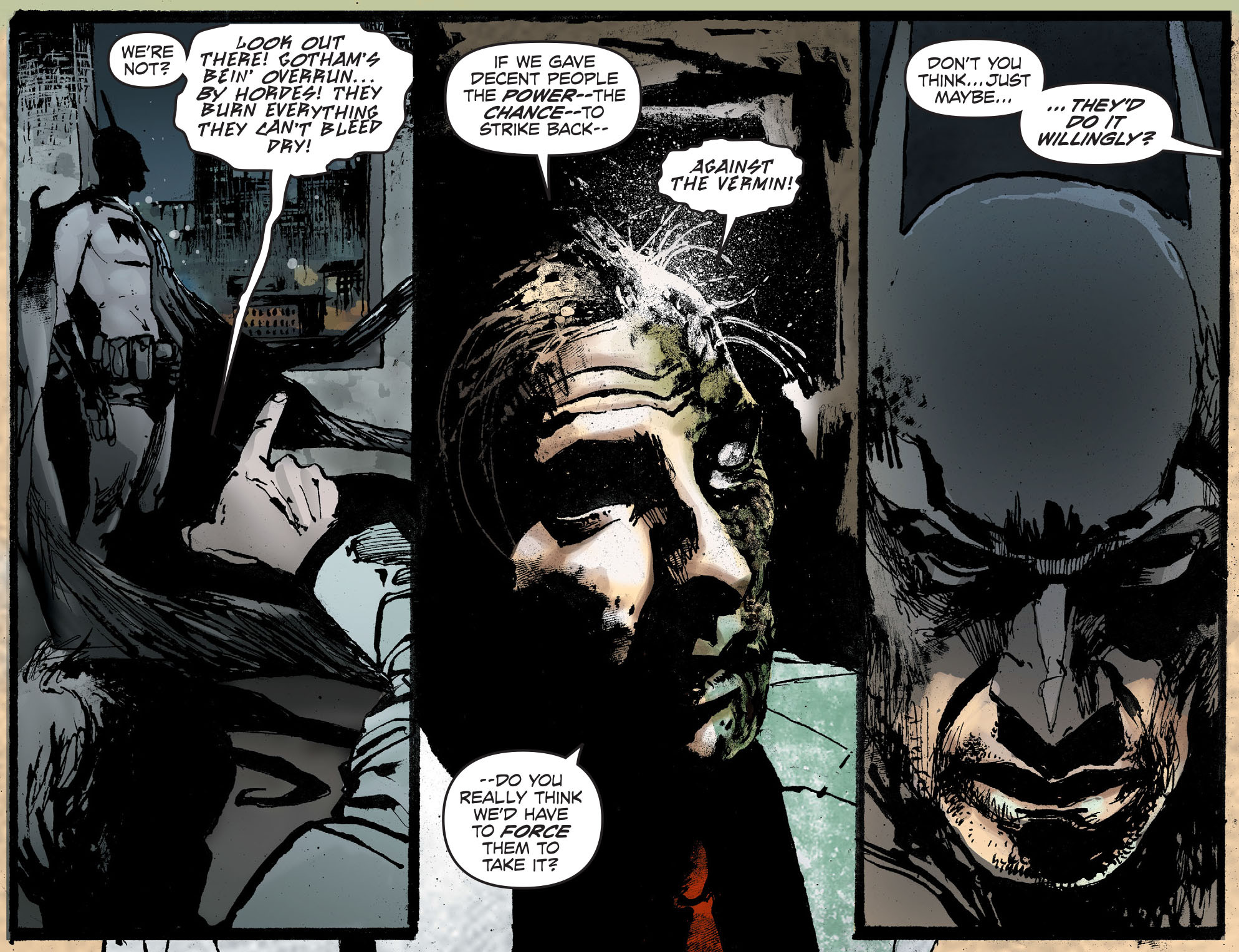 Read online Legends of the Dark Knight [I] comic -  Issue #58 - 16