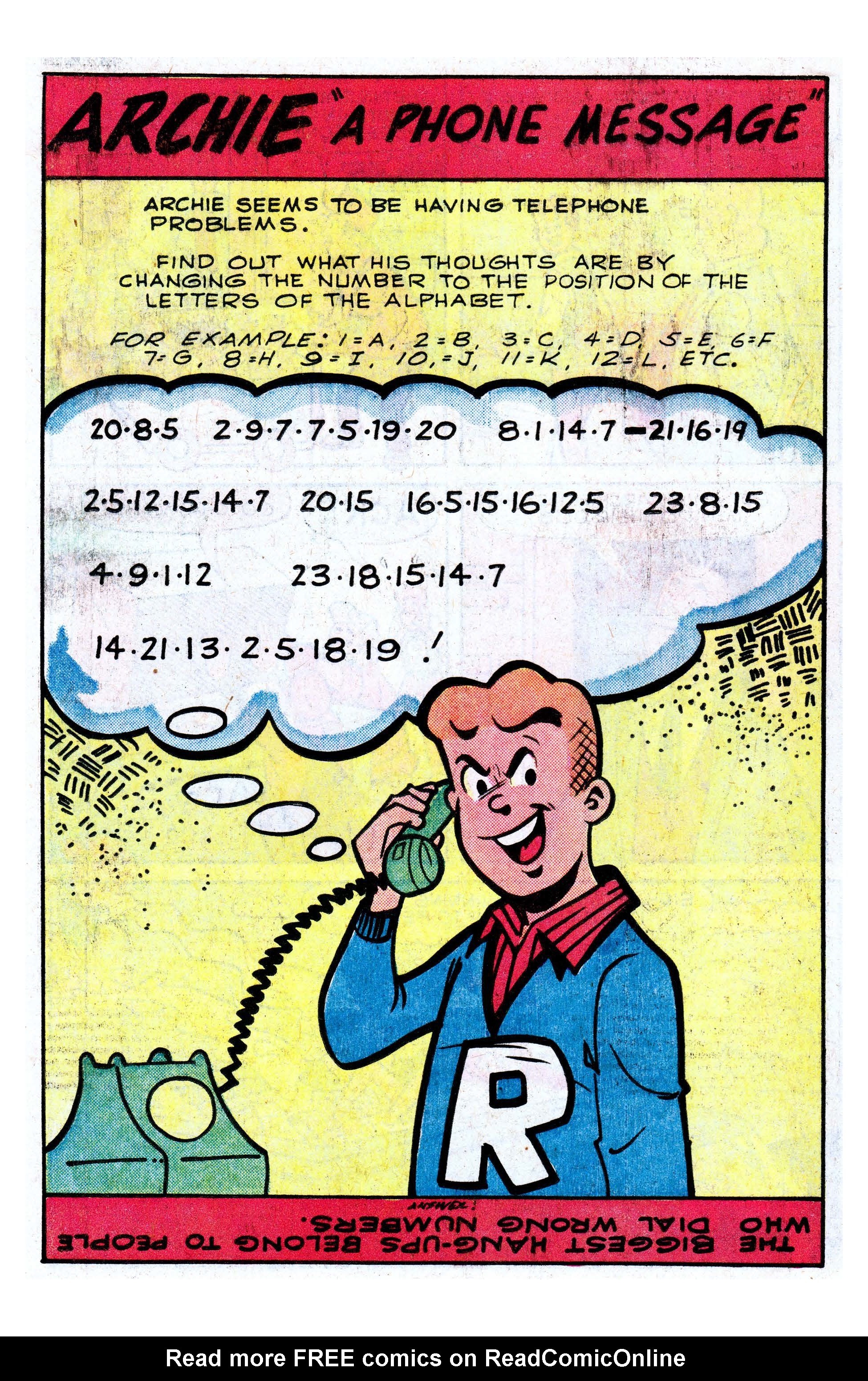 Read online Archie (1960) comic -  Issue #328 - 14