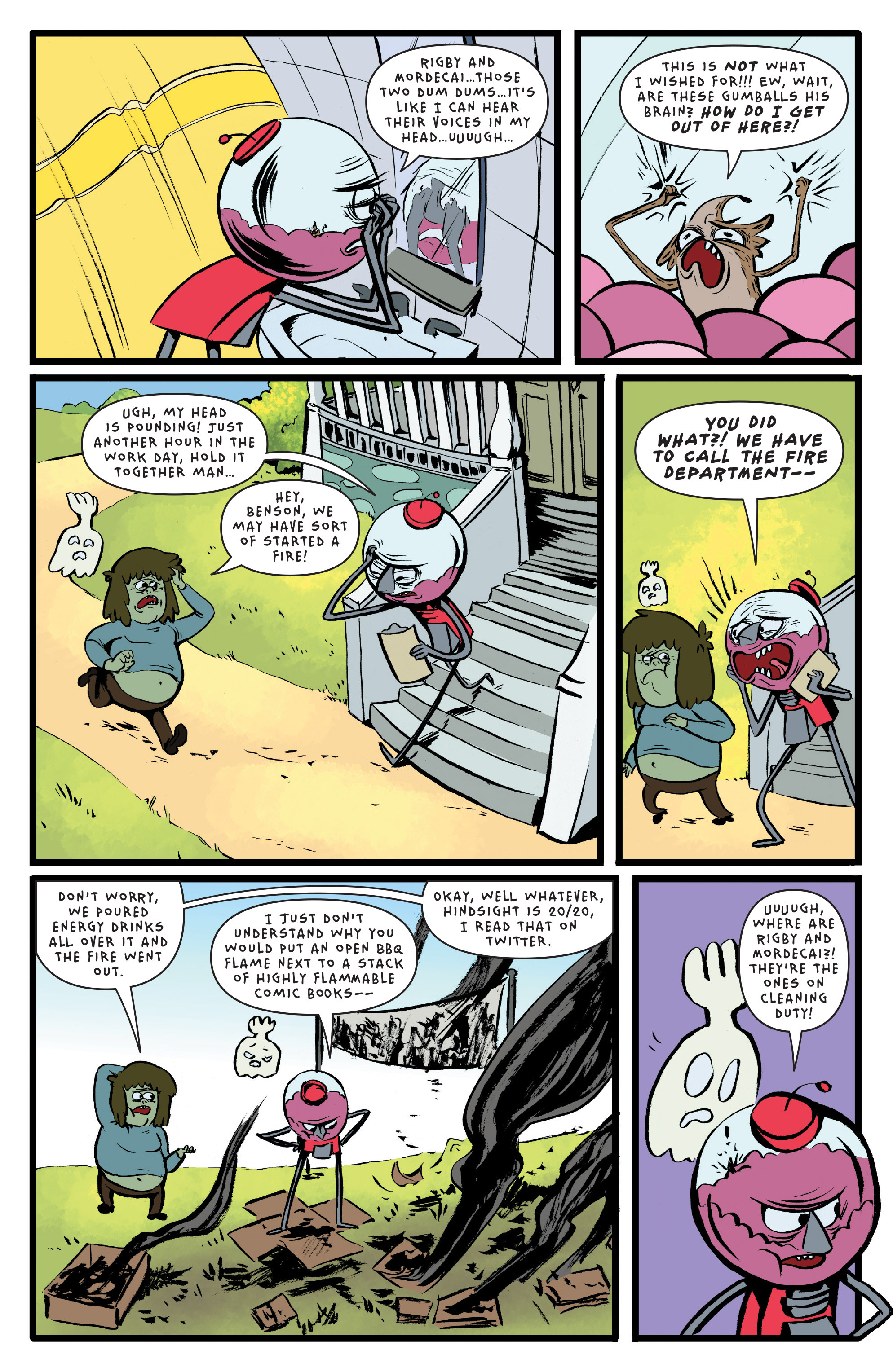 Read online Regular Show comic -  Issue #18 - 11