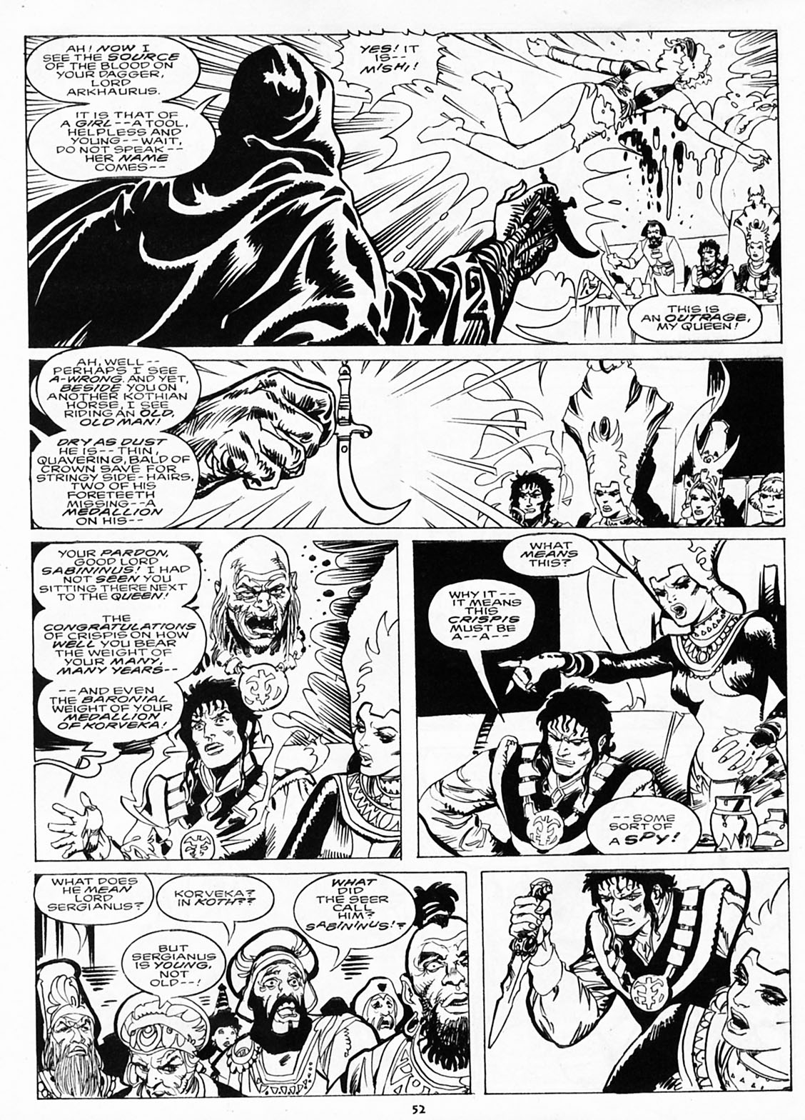 The Savage Sword Of Conan issue 218 - Page 50