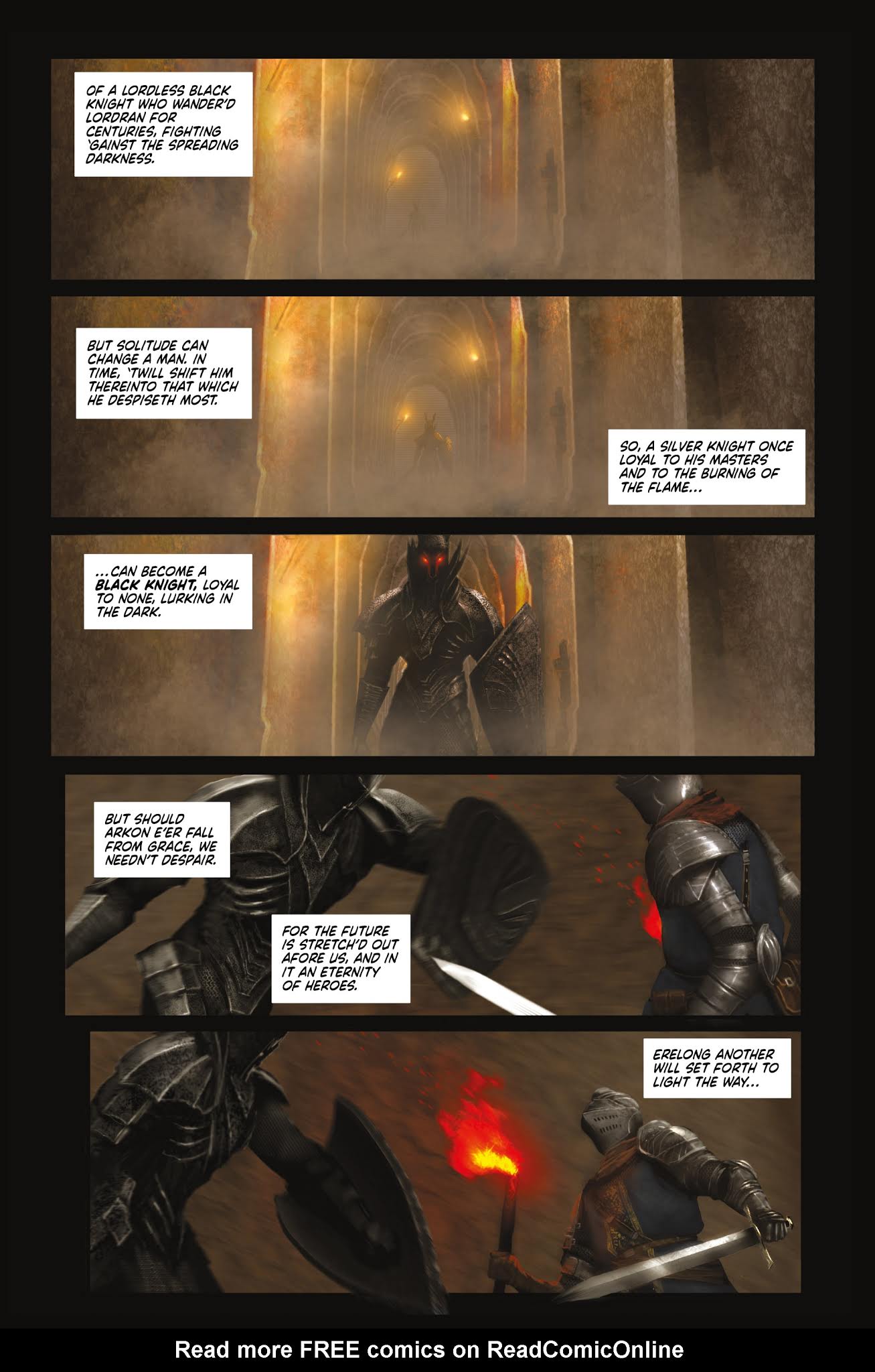 Read online Dark Souls: The Age of Fire comic -  Issue #4 - 25