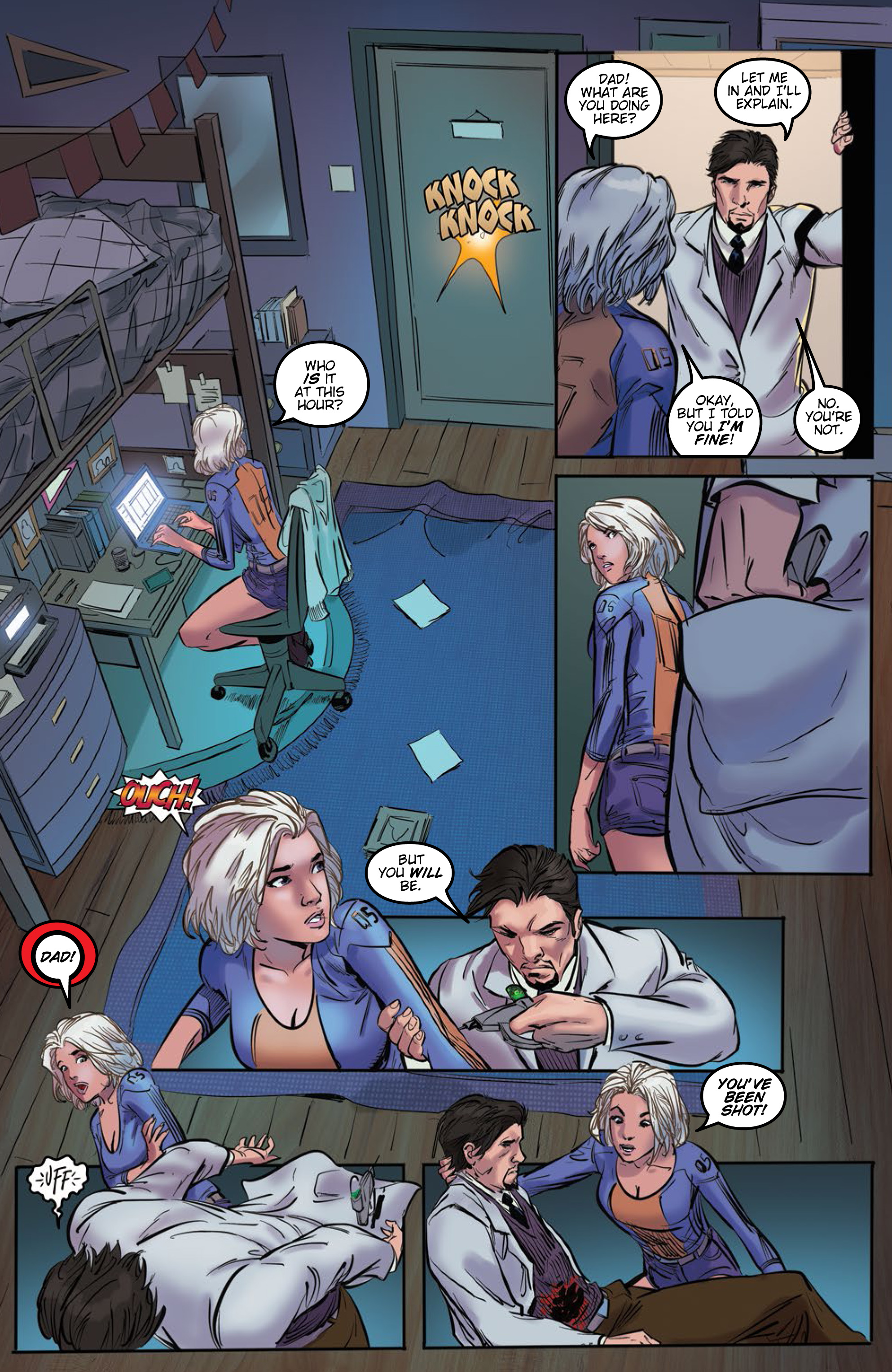 Read online White Widow comic -  Issue #1 - 19