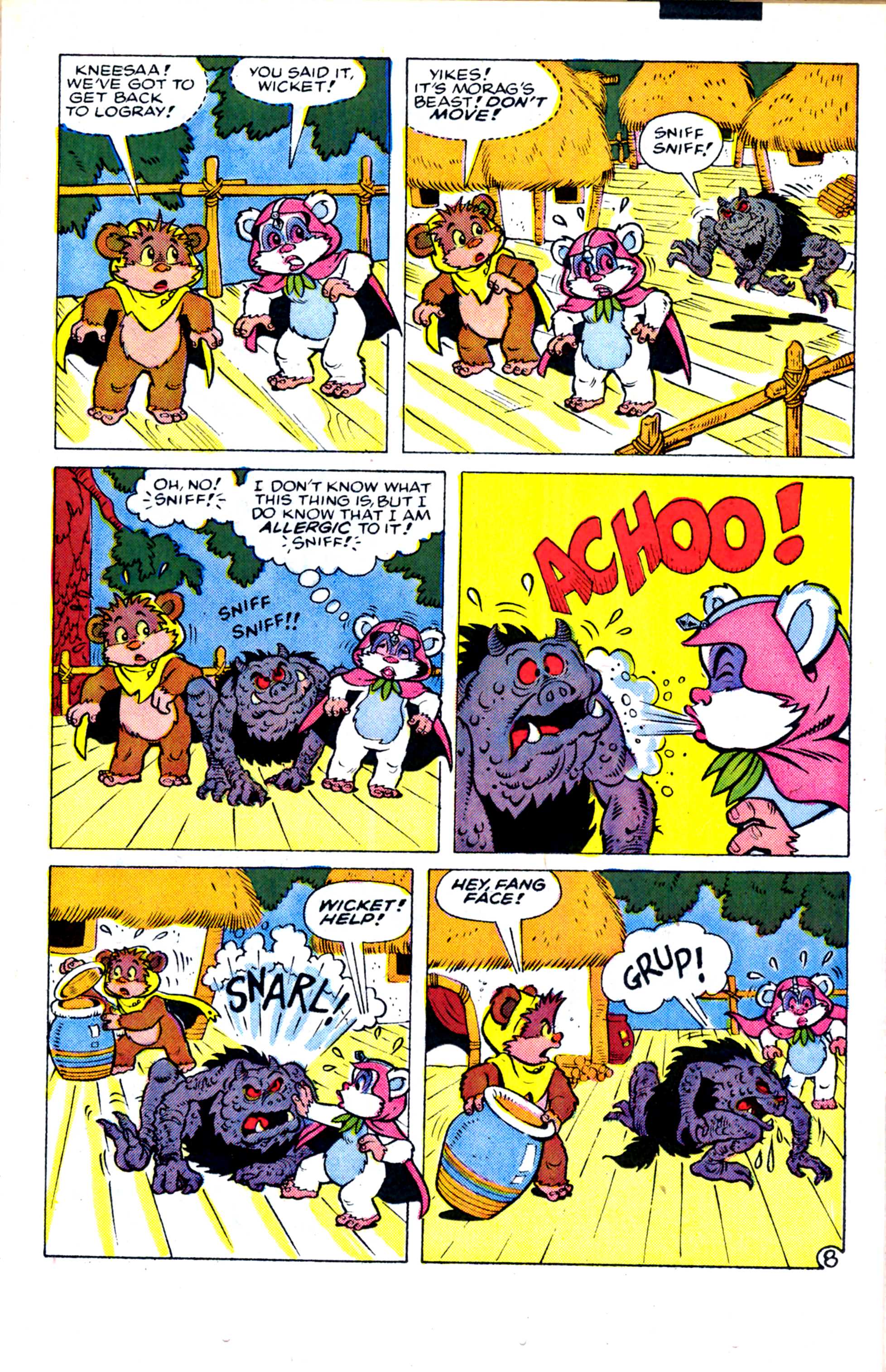Read online Ewoks (1987) comic -  Issue #12 - 9
