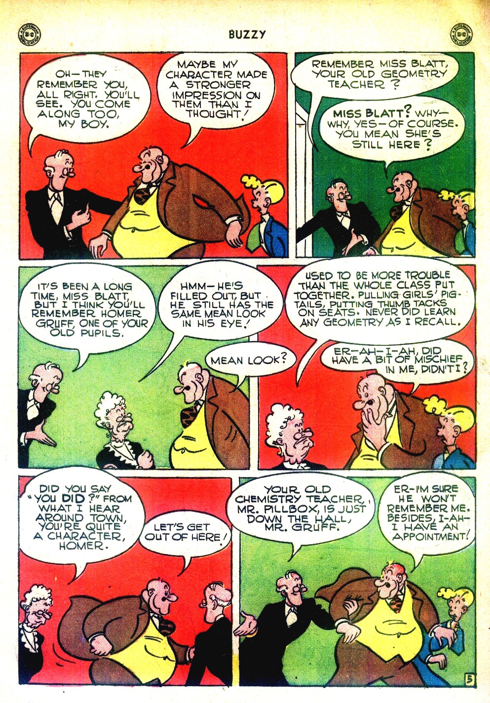 Read online Buzzy comic -  Issue #6 - 7