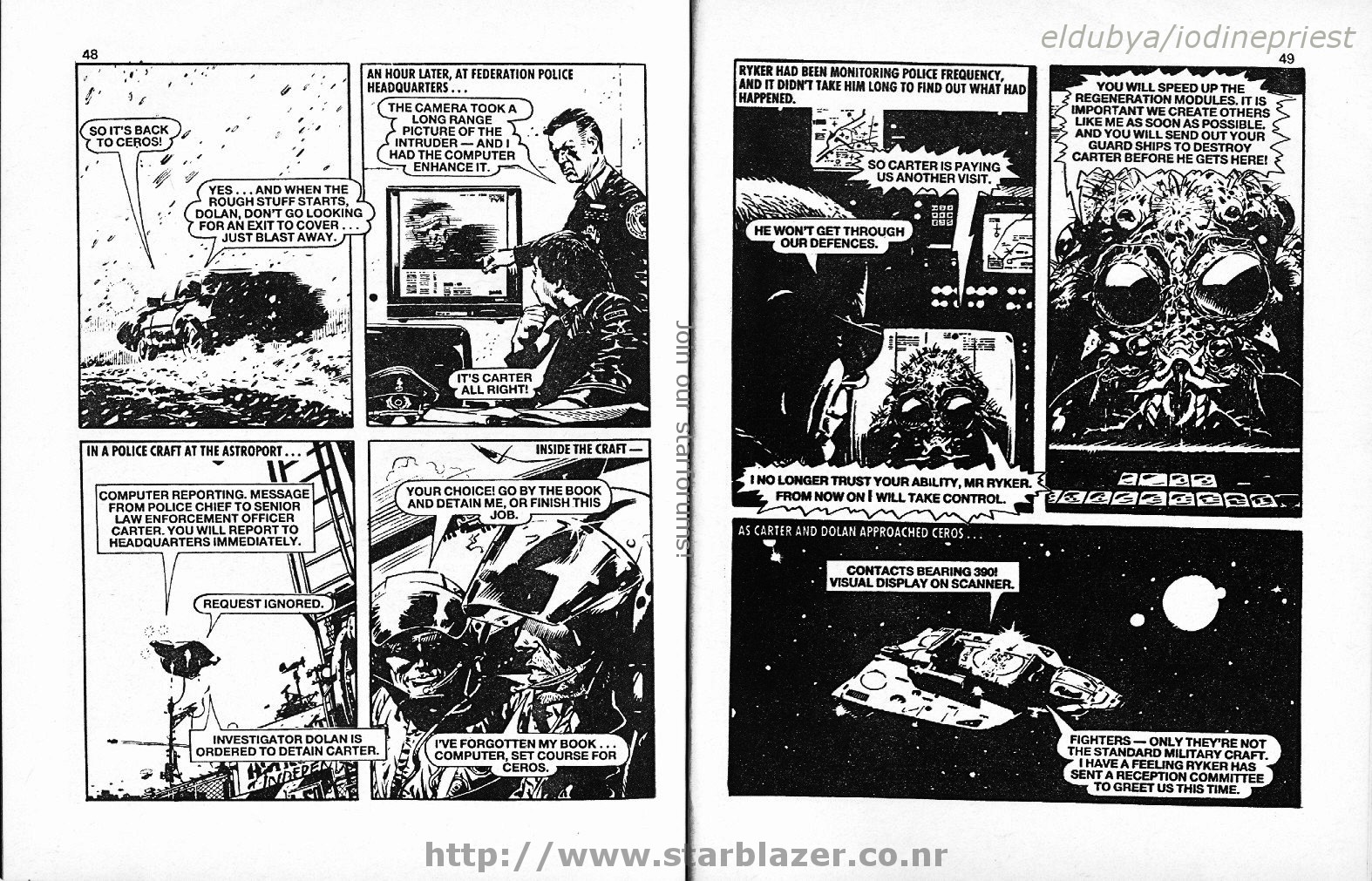 Read online Starblazer comic -  Issue #191 - 26
