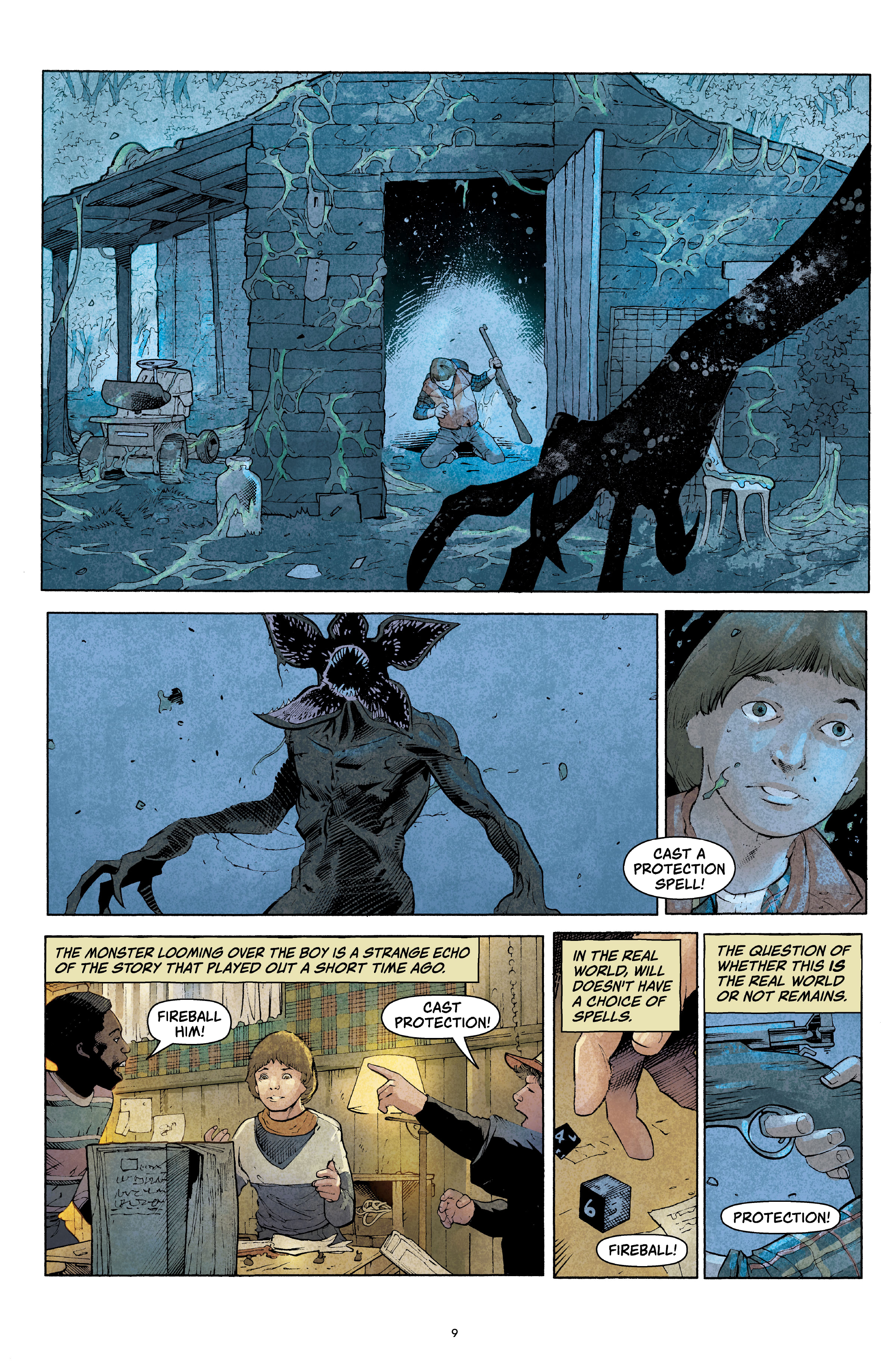 Read online Stranger Things Library Edition comic -  Issue # TPB 1 (Part 1) - 9
