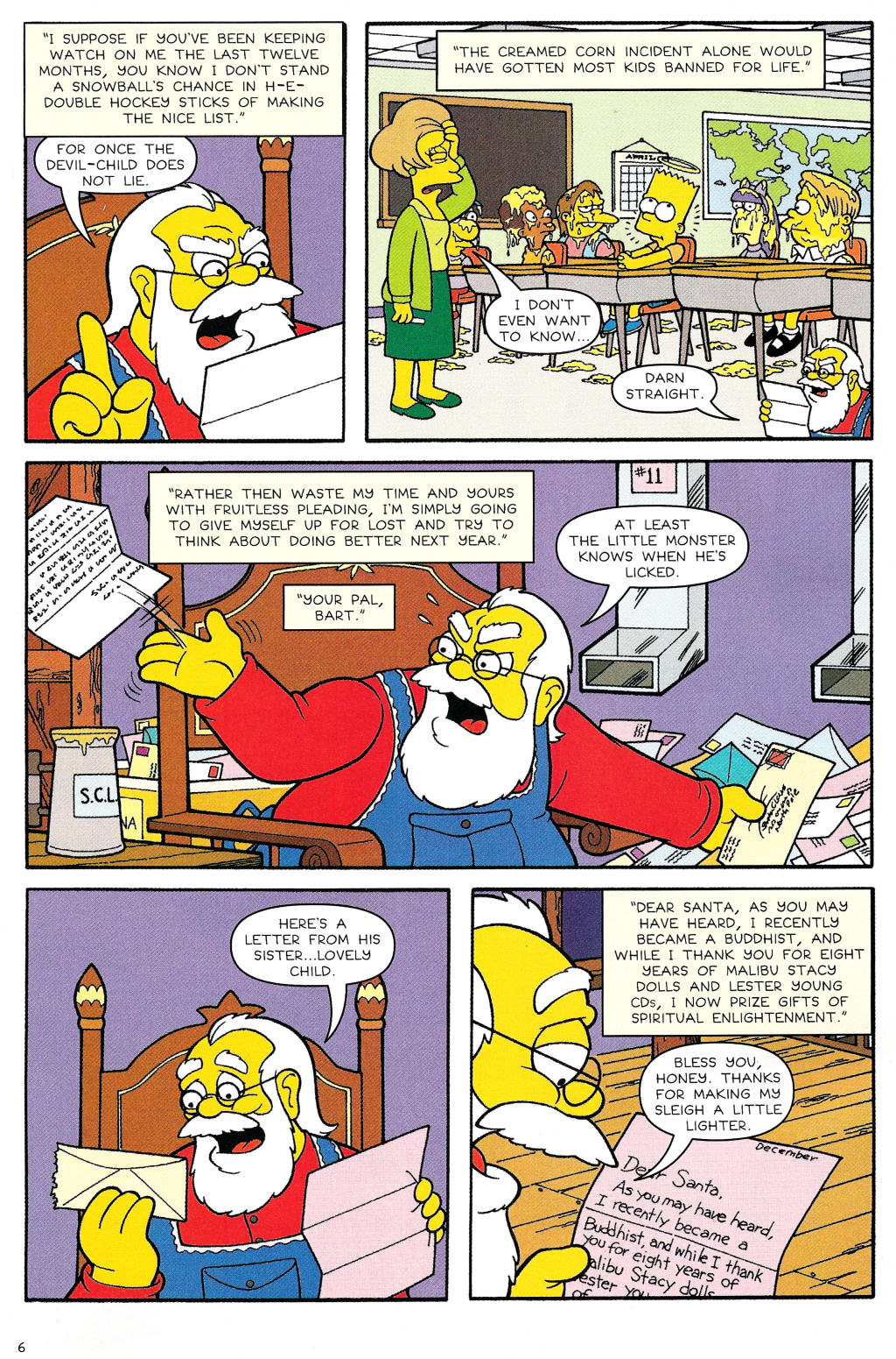 Read online The Simpsons Winter Wingding comic -  Issue #1 - 8