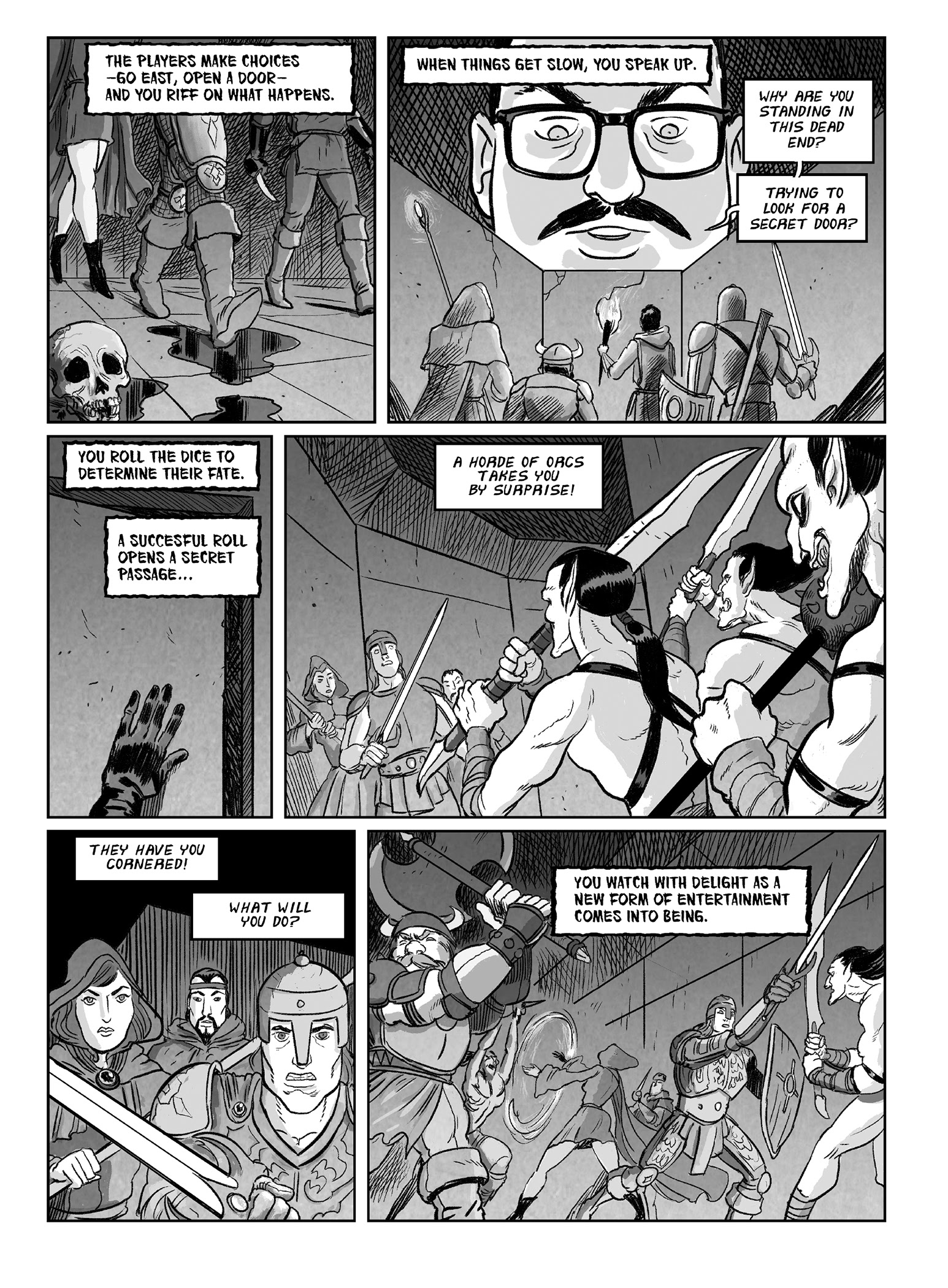 Read online Rise of the Dungeon Master: Gary Gygax and the Creation of D&D comic -  Issue # TPB - 68