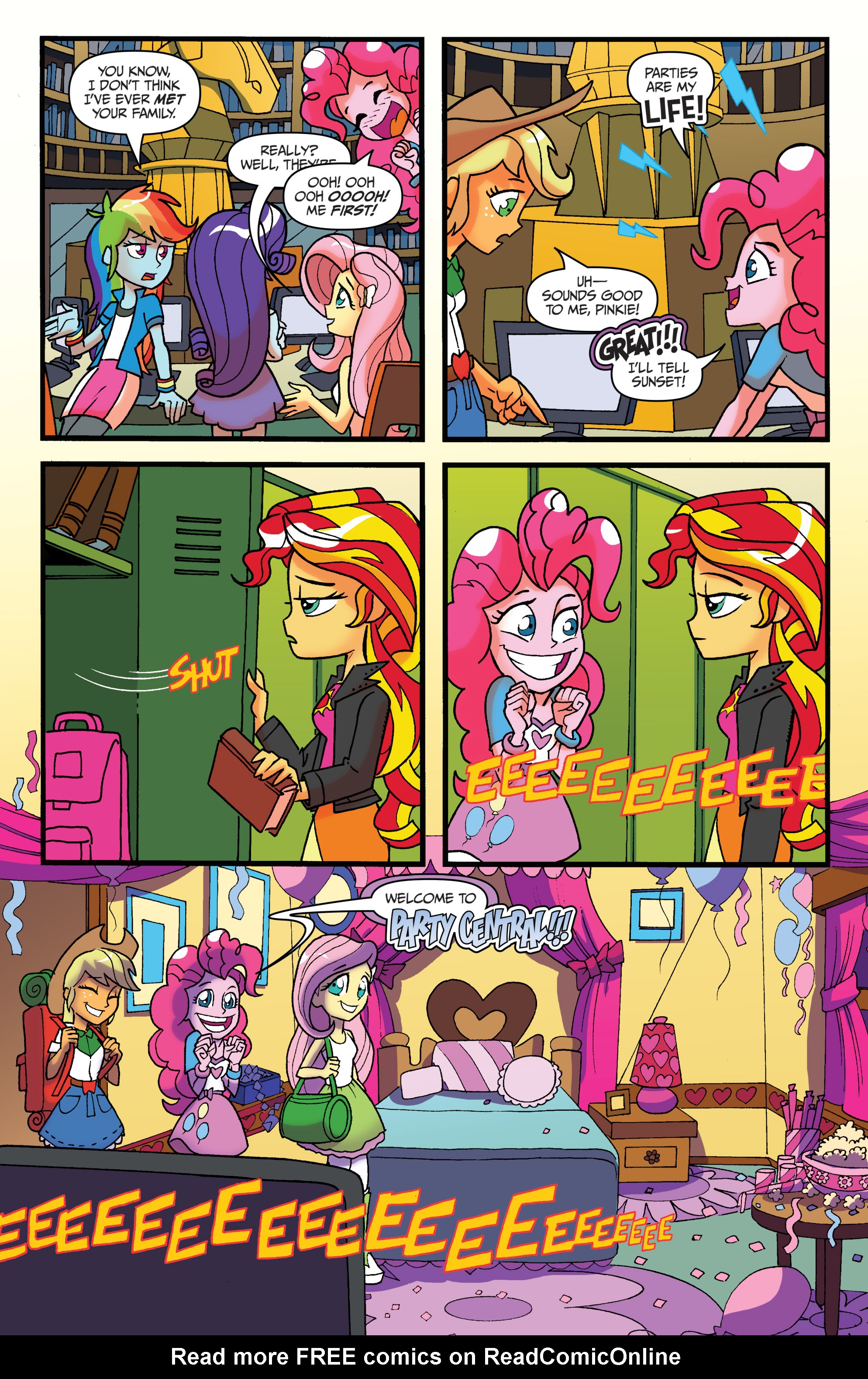 Read online My Little Pony: Equestria Girls Holiday Special 2014 comic -  Issue # Full - 10