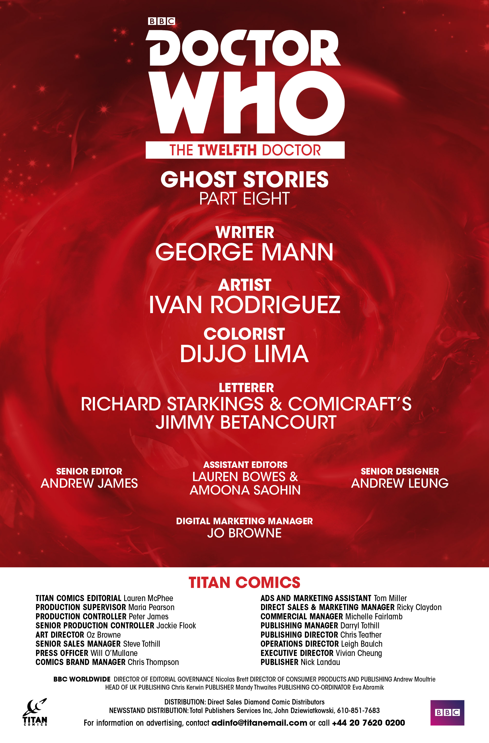 Read online Doctor Who: Ghost Stories comic -  Issue #8 - 14