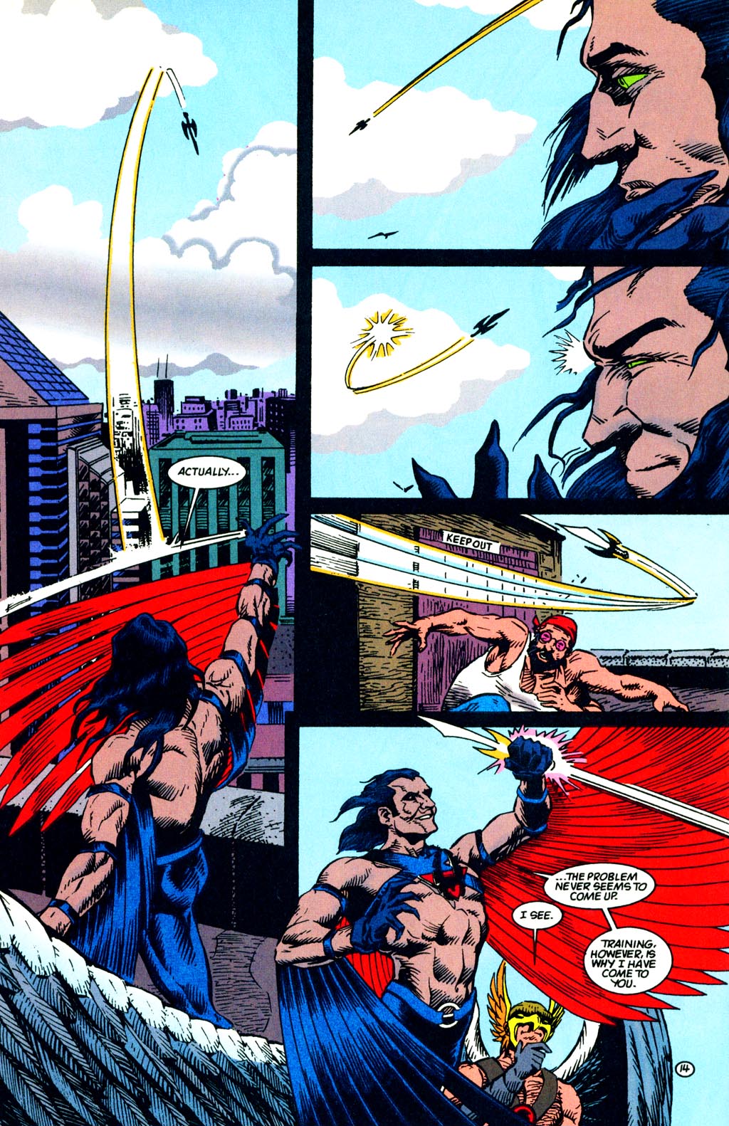 Read online Hawkman (1993) comic -  Issue #20 - 15