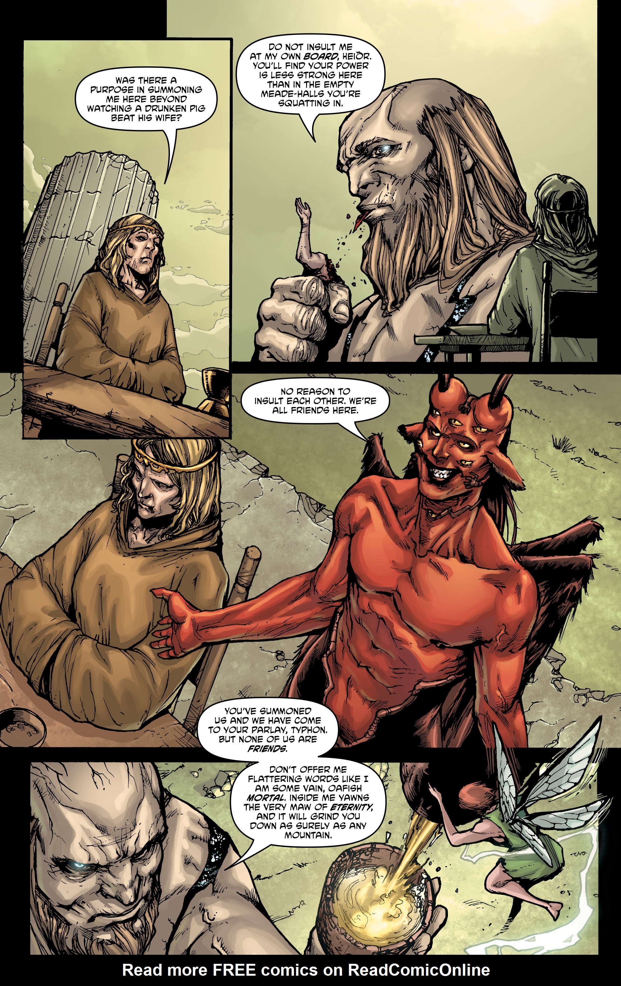 Read online God Is Dead comic -  Issue #28 - 10