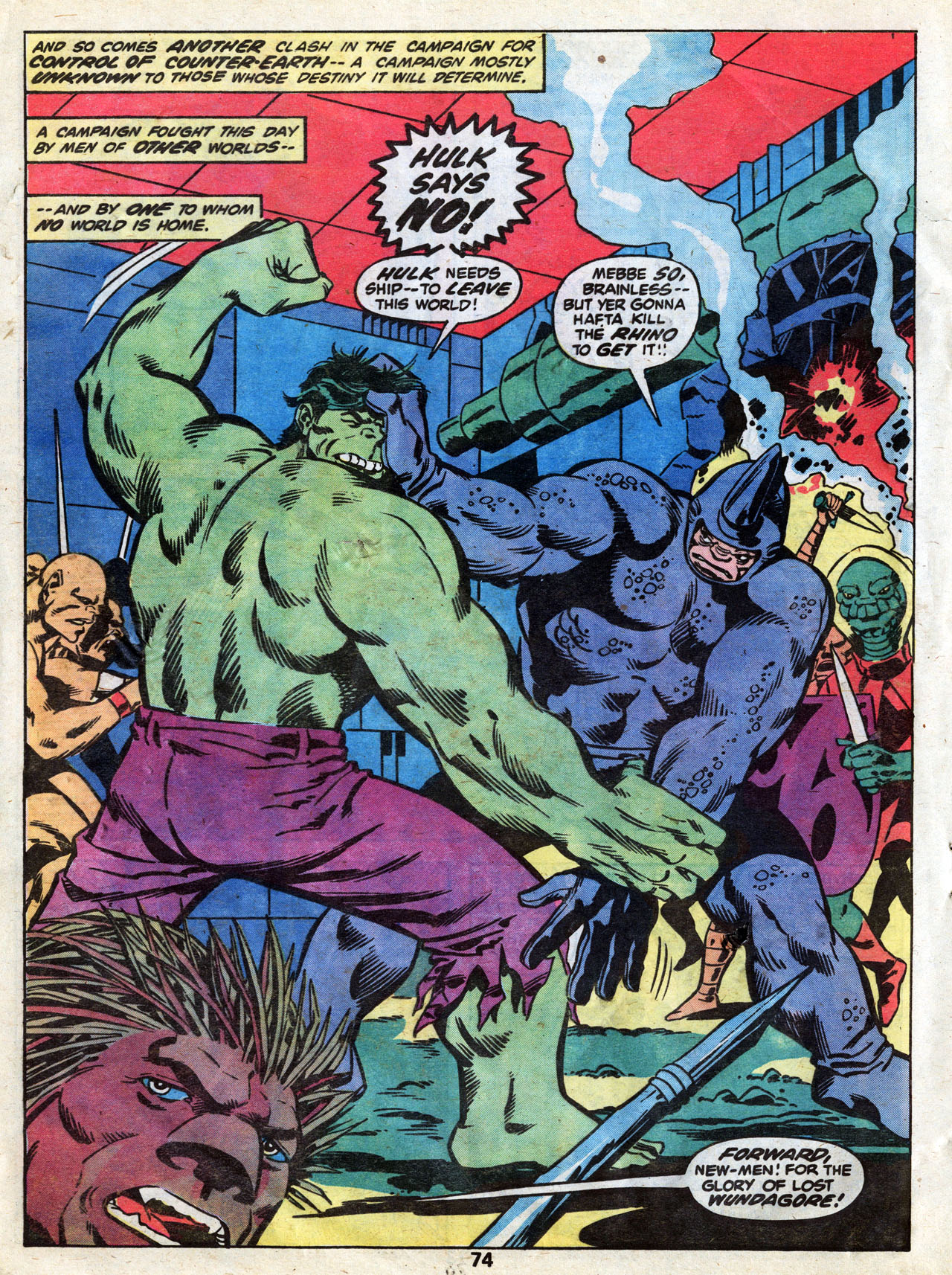 Read online Marvel Treasury Edition comic -  Issue #17 - 75