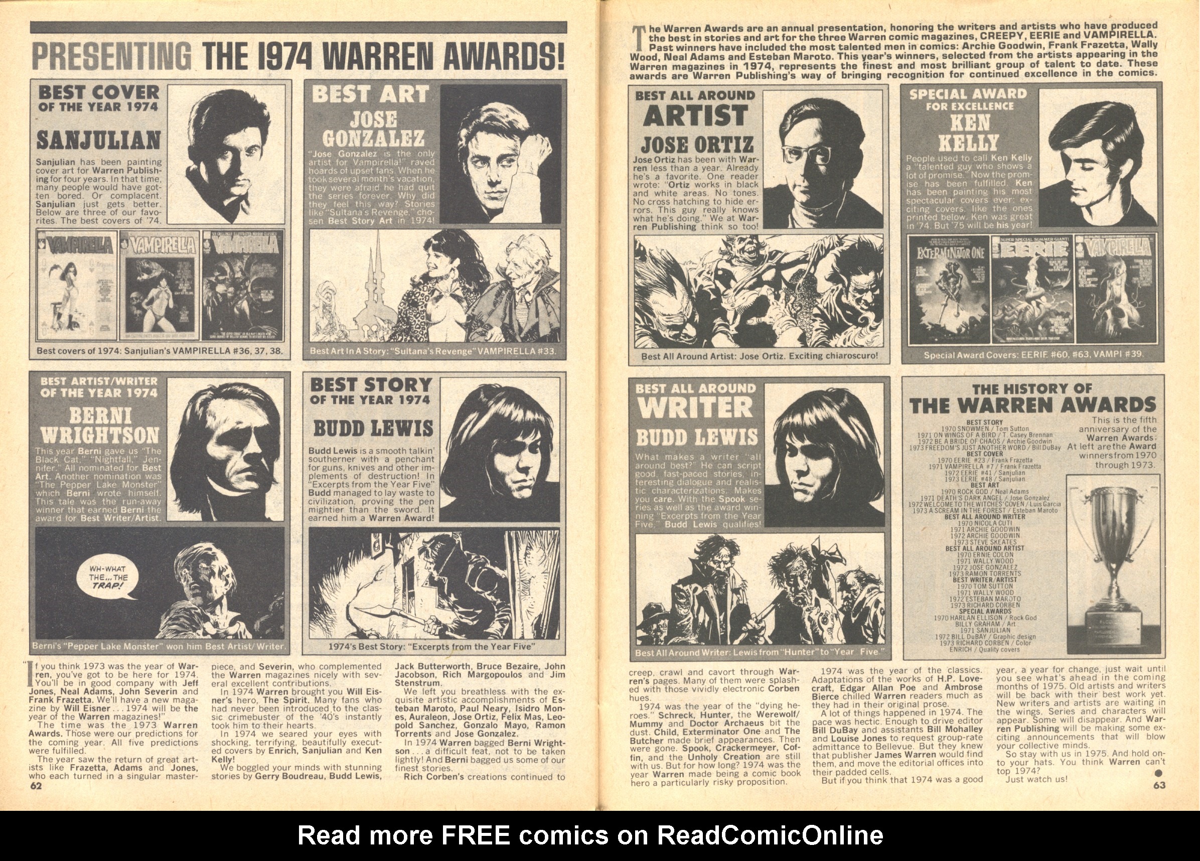 Read online Creepy (1964) comic -  Issue #71 - 61