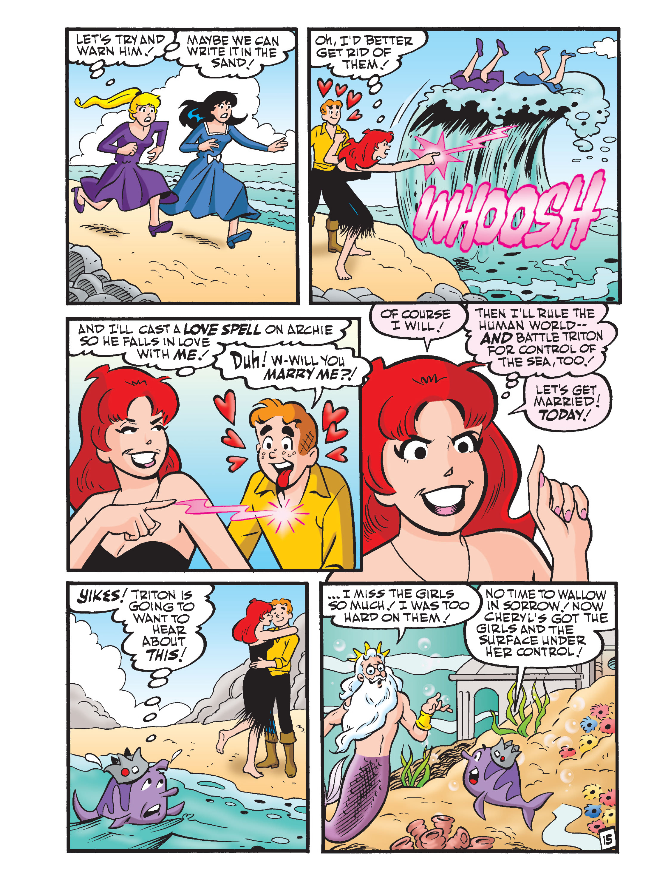 Read online World of Betty & Veronica Digest comic -  Issue #1 - 105