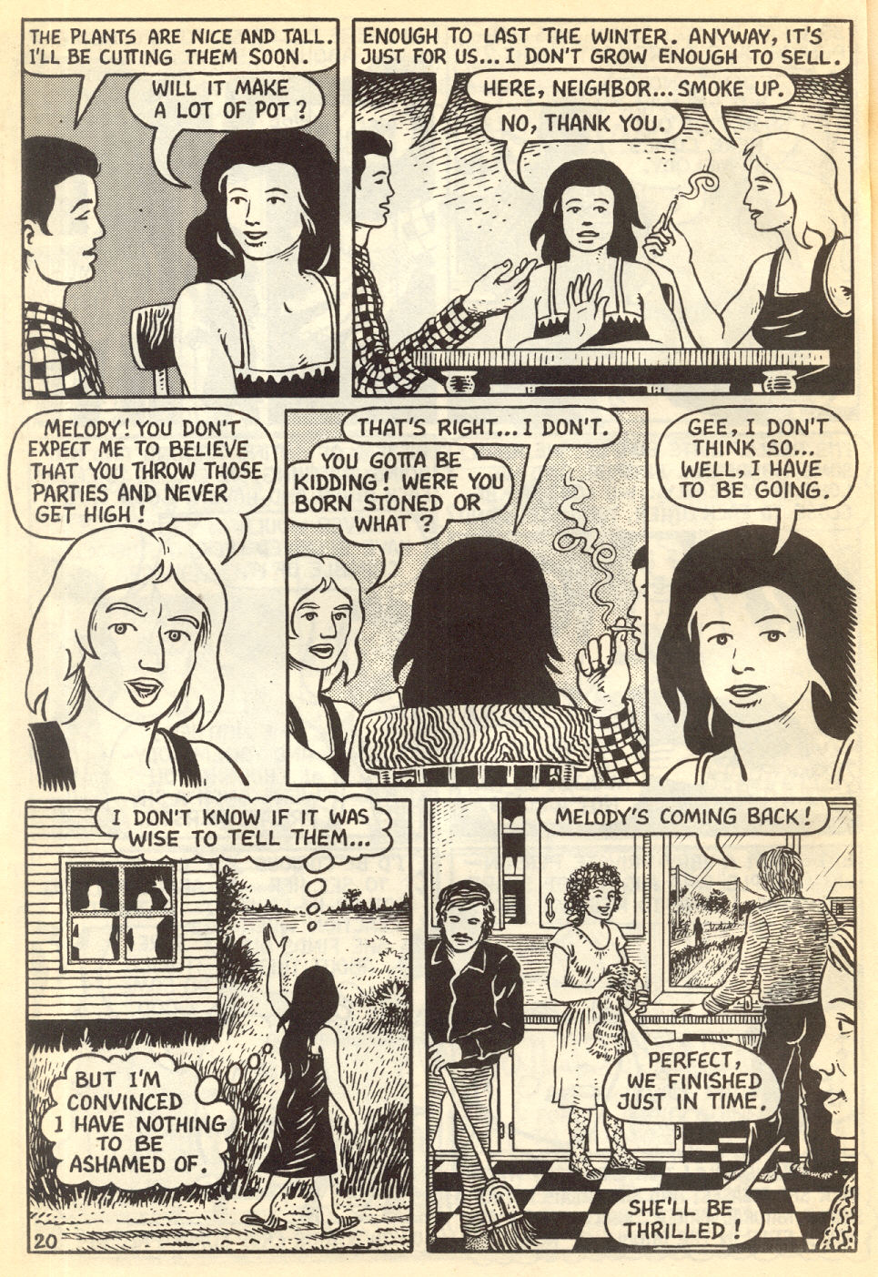 Read online Melody comic -  Issue #1 - 22