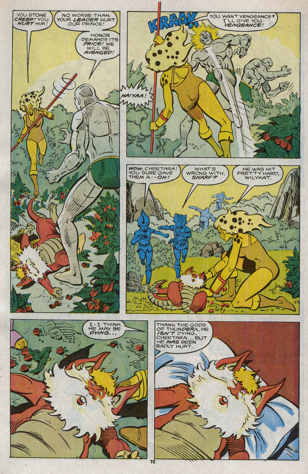 Read online ThunderCats (1985) comic -  Issue #9 - 16