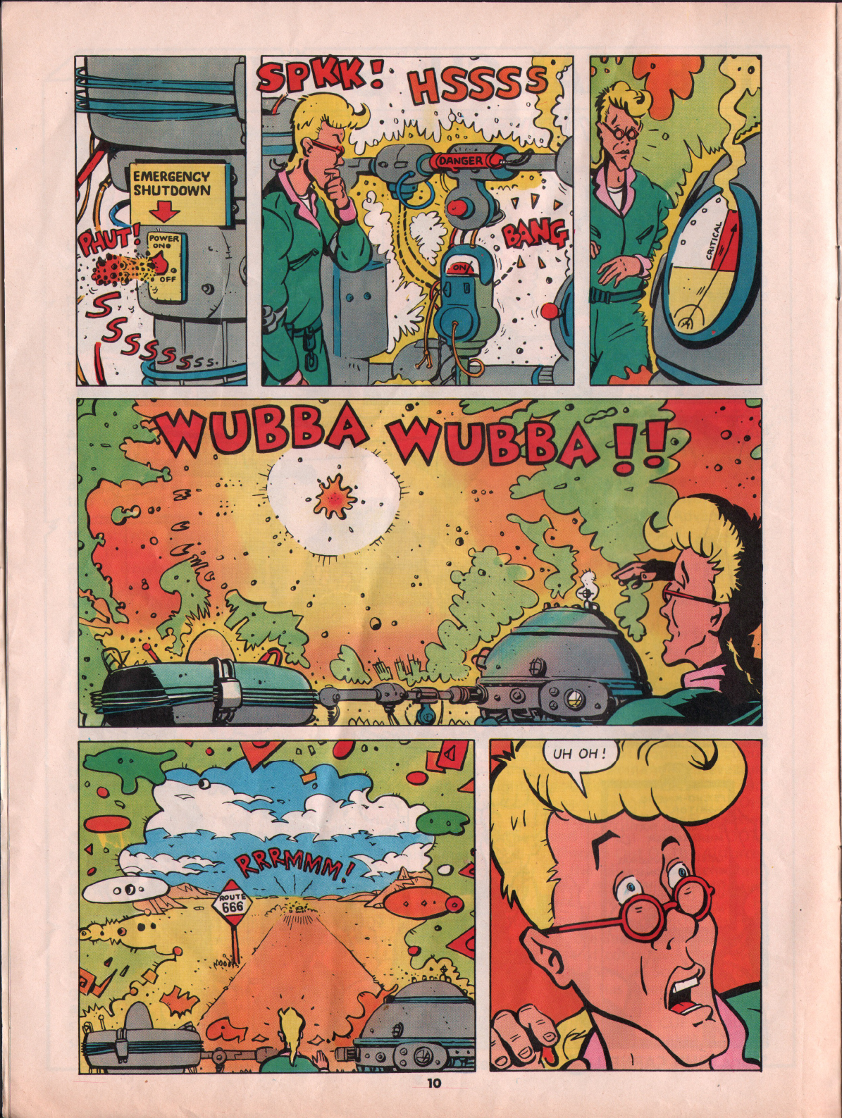 Read online The Real Ghostbusters comic -  Issue #9 - 10