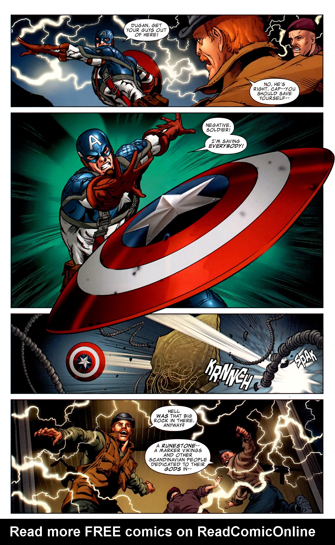 Read online Captain America: First Vengeance comic -  Issue #4 - 21