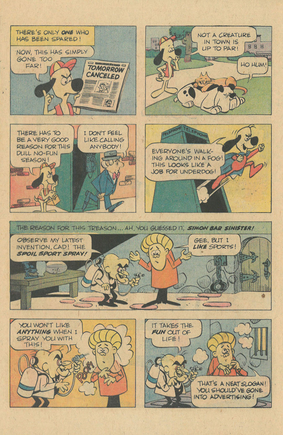 Read online Underdog (1975) comic -  Issue #9 - 27