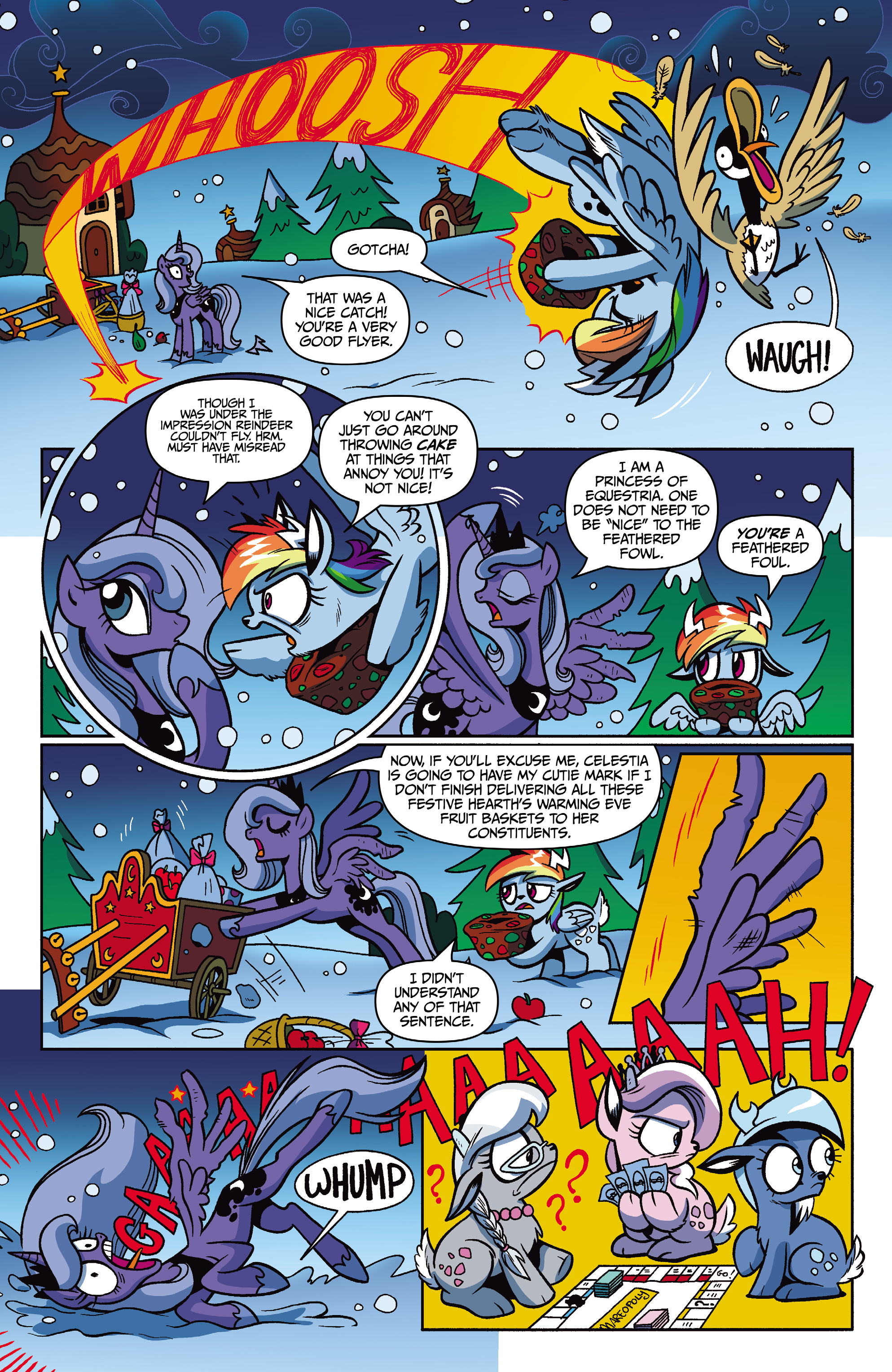 Read online My Little Pony Holiday Special comic -  Issue # Full - 9