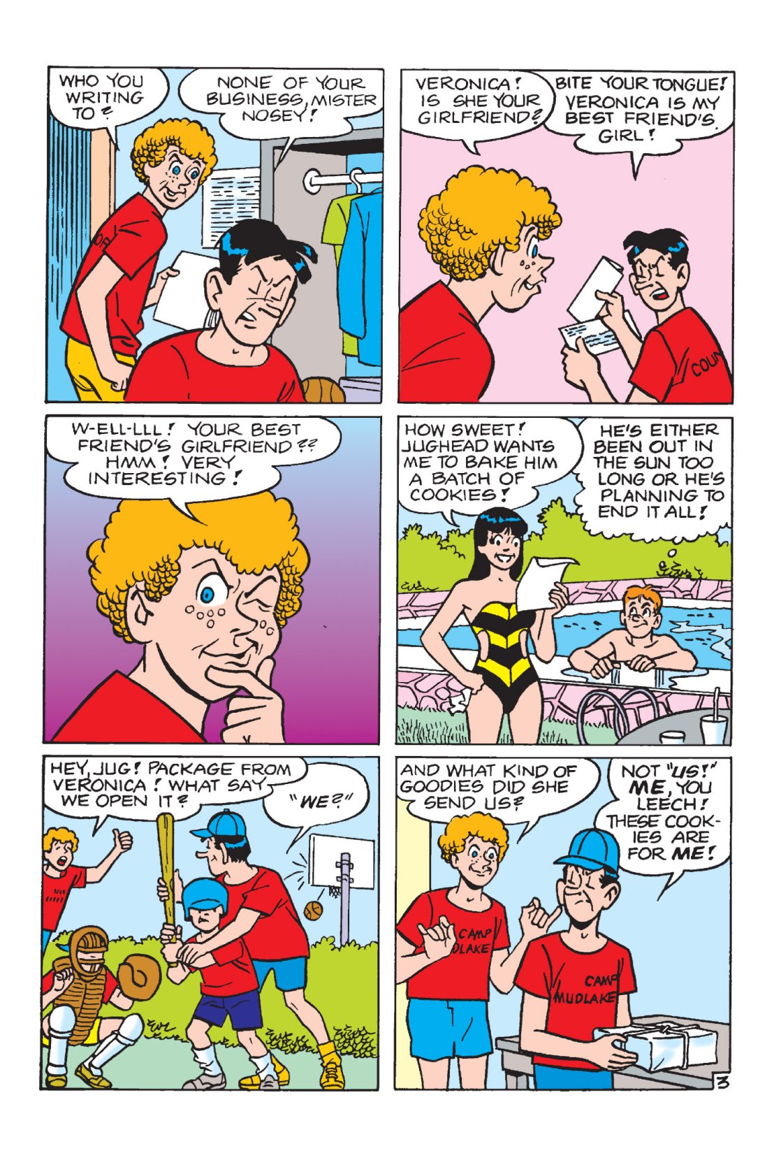 Read online Archie's Camp Tales comic -  Issue # TPB - 43
