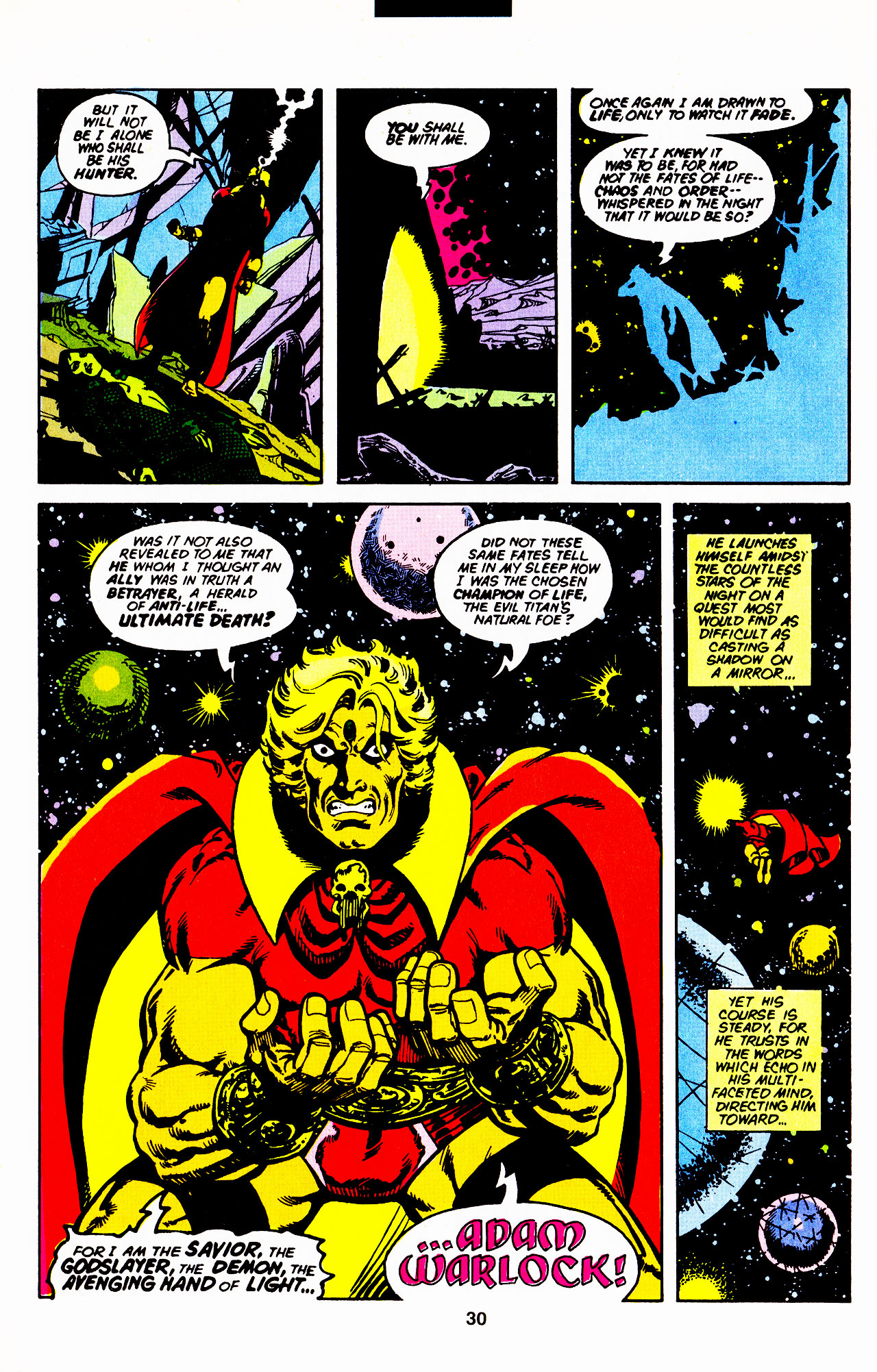 Read online Warlock (1992) comic -  Issue #5 - 32