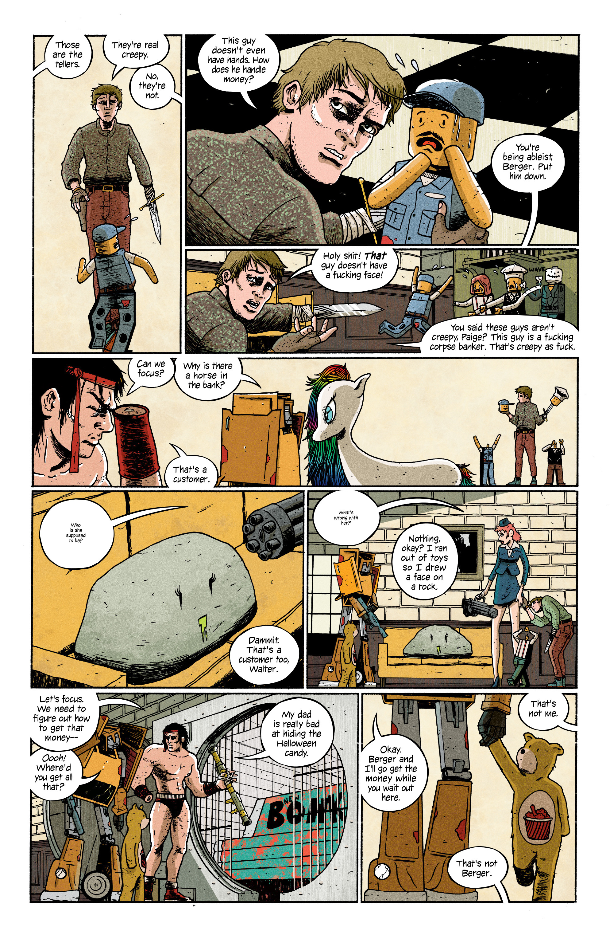 Read online 4 Kids Walk Into a Bank comic -  Issue #4 - 5