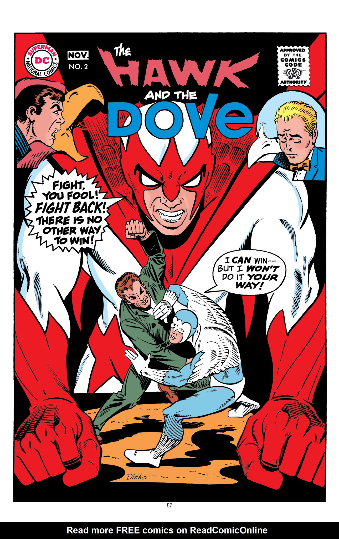 Read online The Hawk and the Dove: The Silver Age comic -  Issue # TPB (Part 1) - 56