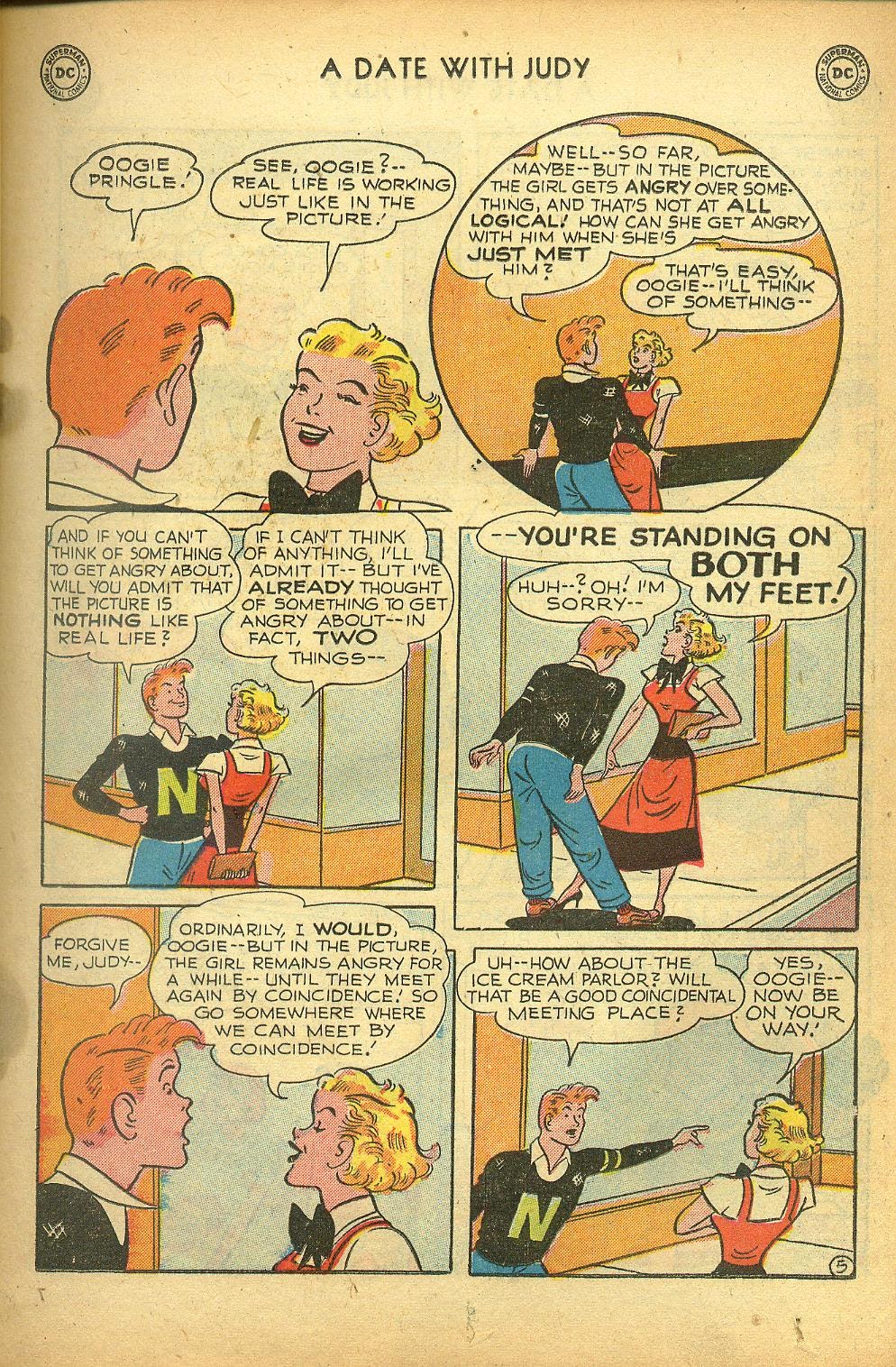 Read online A Date with Judy comic -  Issue #23 - 15