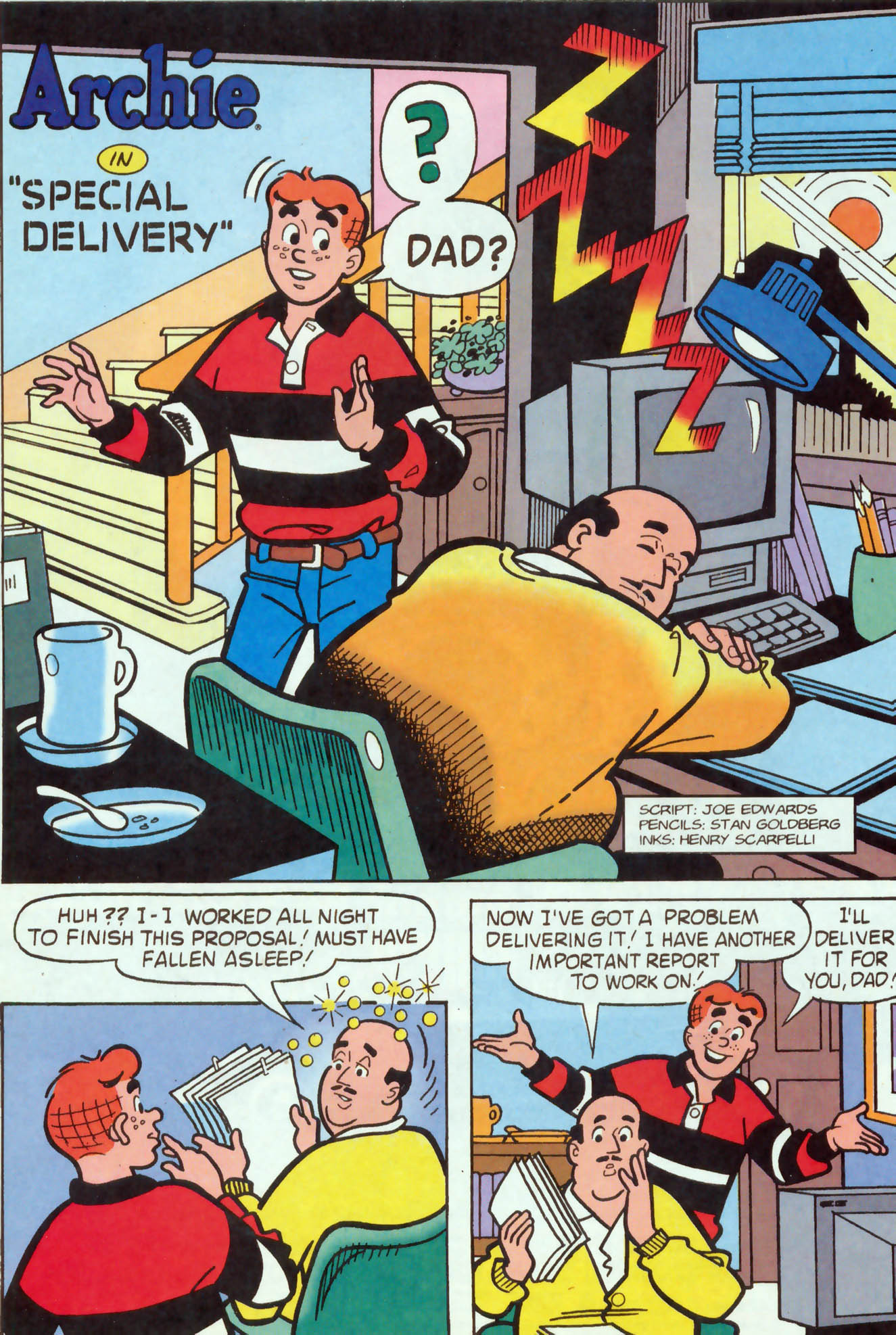 Read online Archie (1960) comic -  Issue #455 - 7