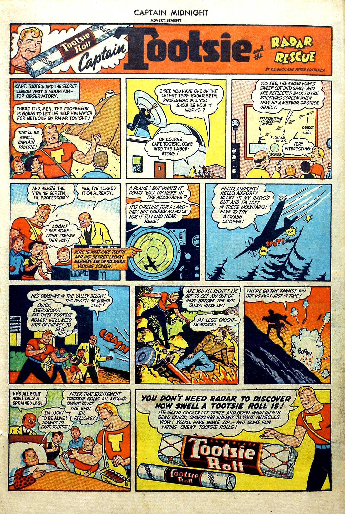 Read online Captain Midnight (1942) comic -  Issue #56 - 34