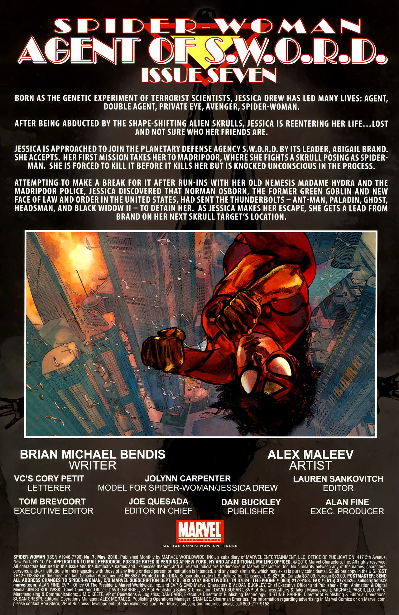 Read online Spider-Woman (2009) comic -  Issue #7 - 2