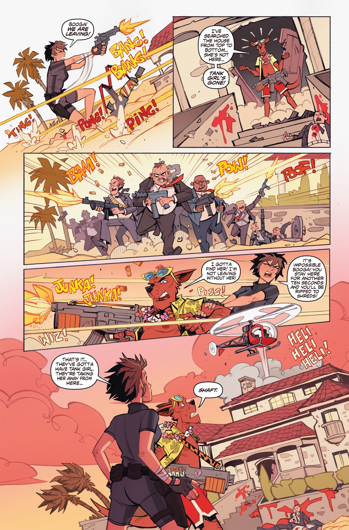 Read online The Wonderful World of Tank Girl comic -  Issue #1 - 13