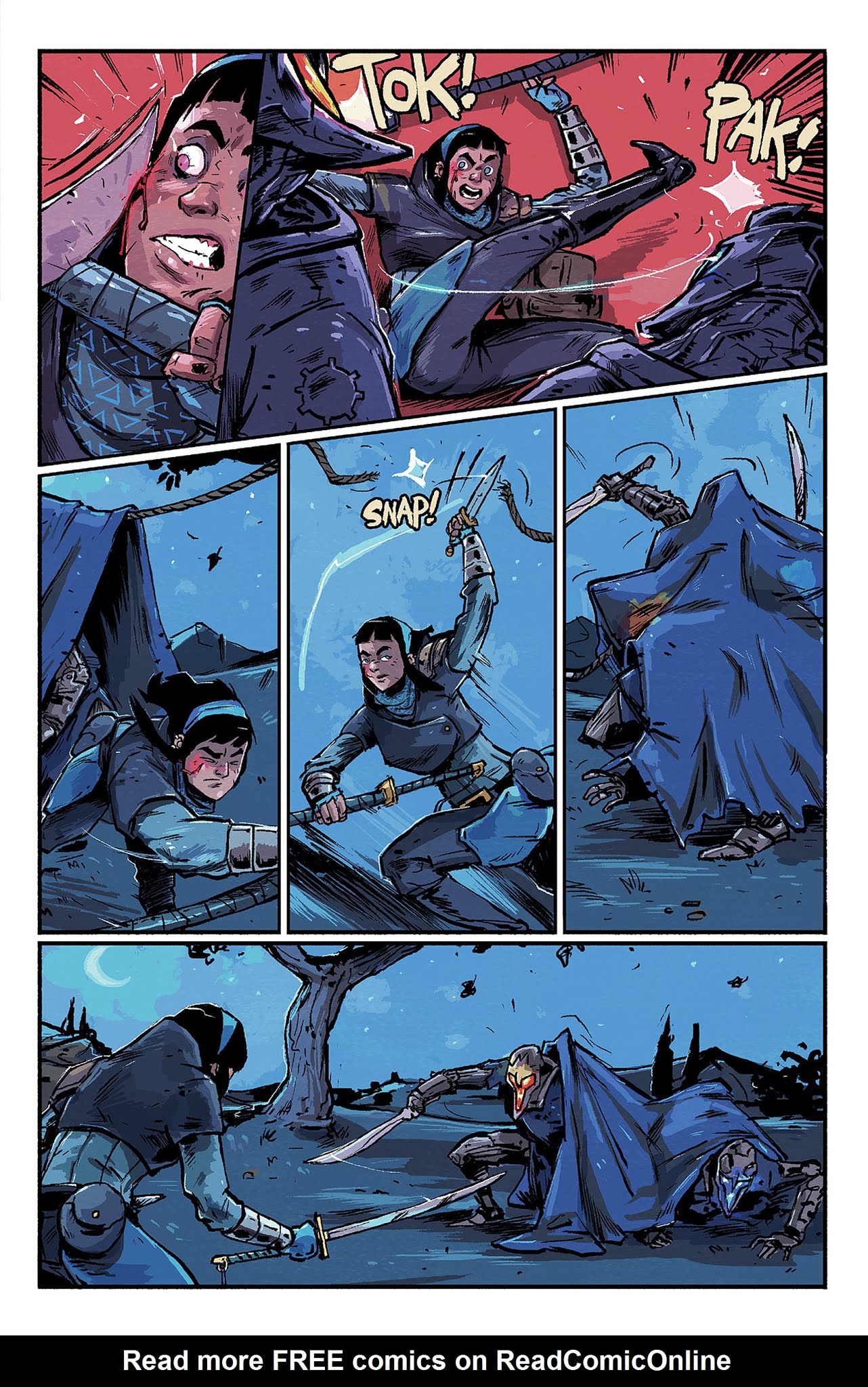 Read online Amala's Blade comic -  Issue #2 - 5