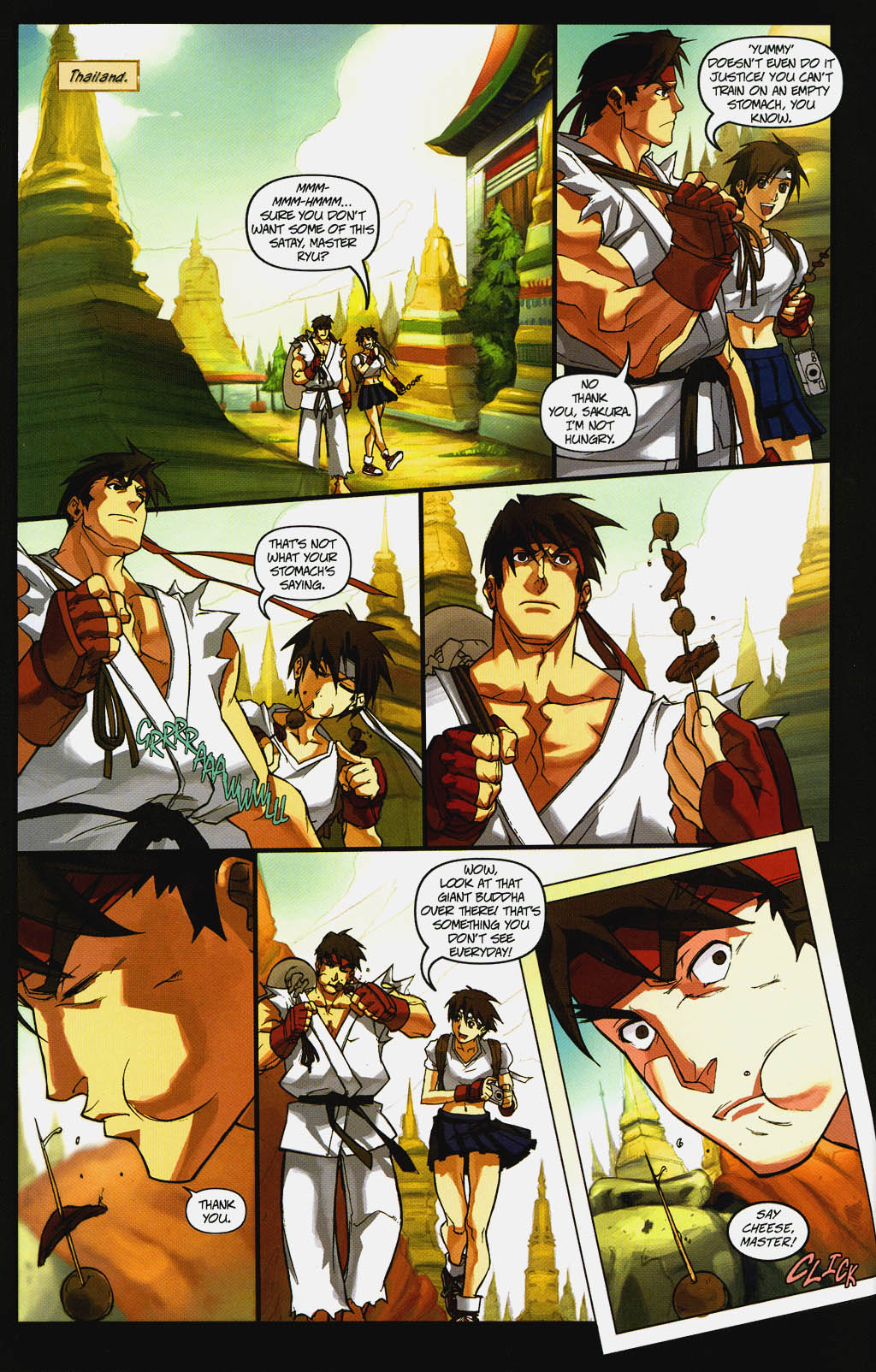 Read online Street Fighter (2003) comic -  Issue #8 - 17