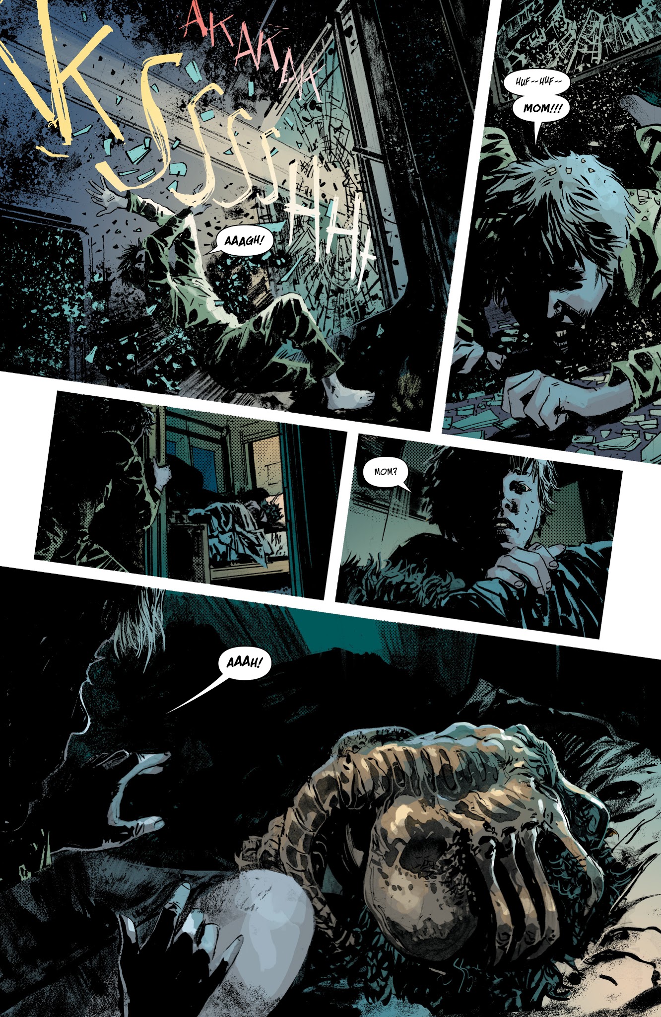 Read online Aliens: Dust To Dust comic -  Issue #1 - 4